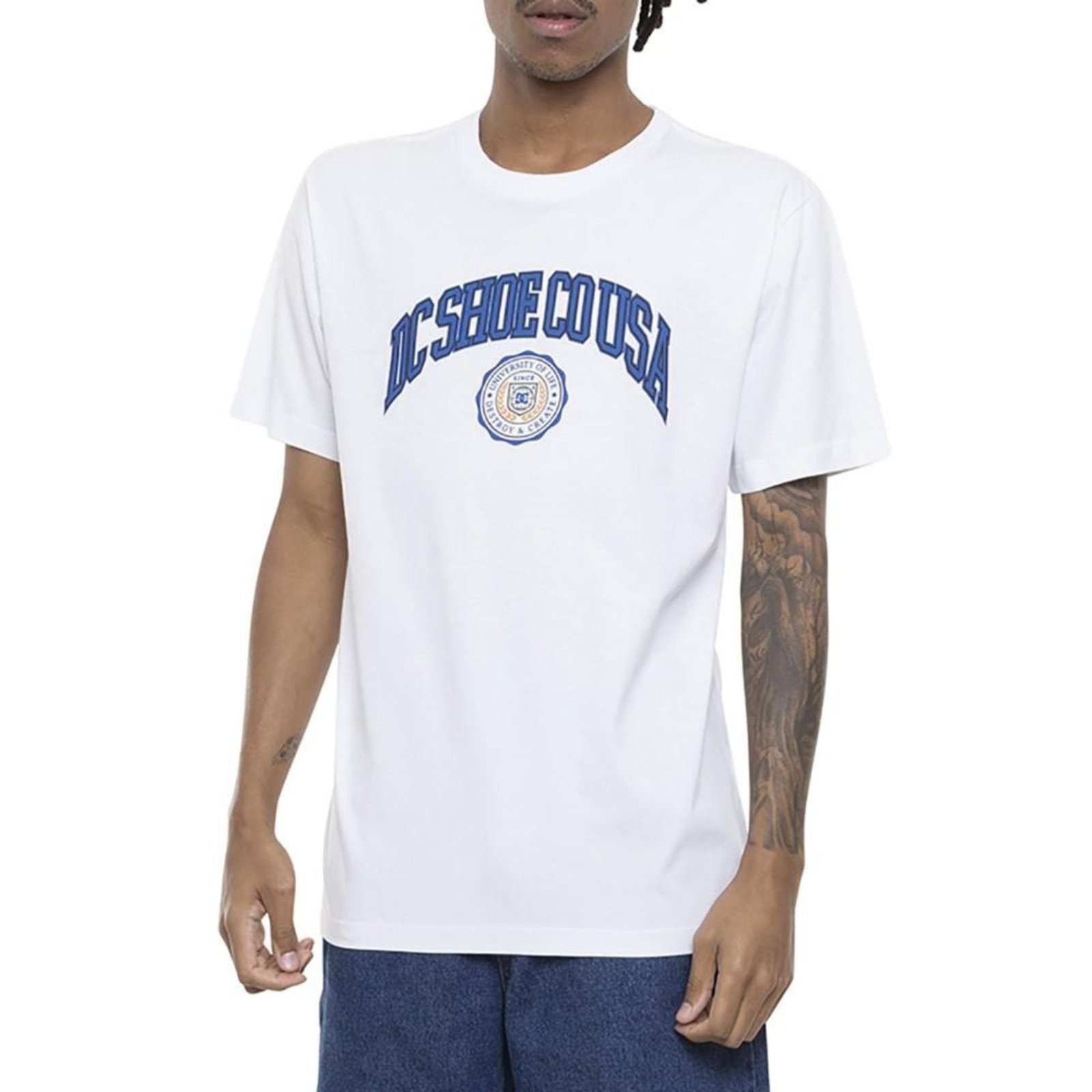 Camiseta DC Shoes Life Changes SM23 Masculina Branco