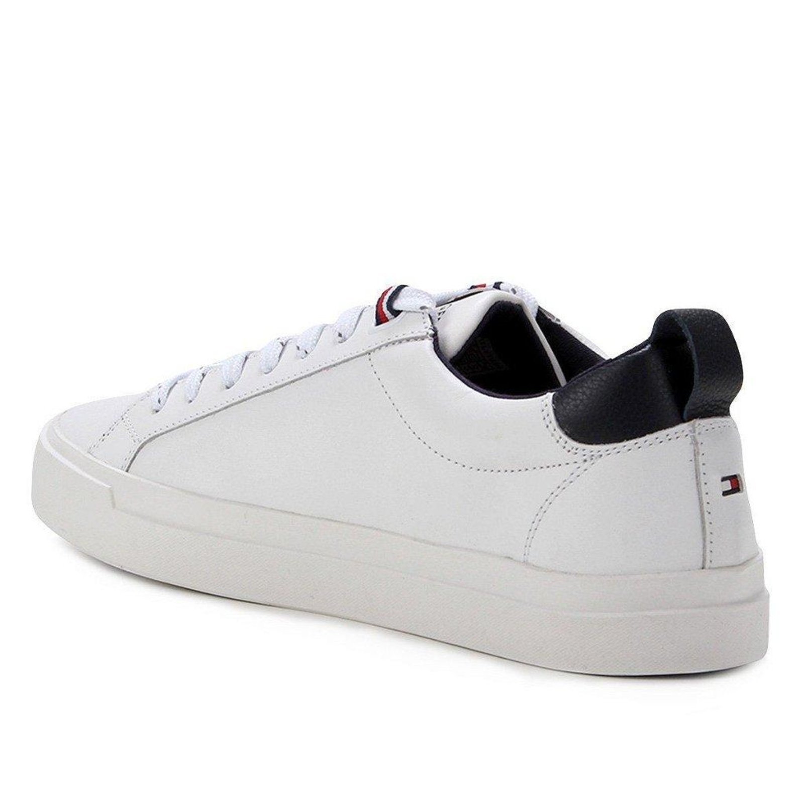 Vista 3 Tênis Tommy Hilfiger Dino 9A Masculino branco Tommy Hilfiger branco