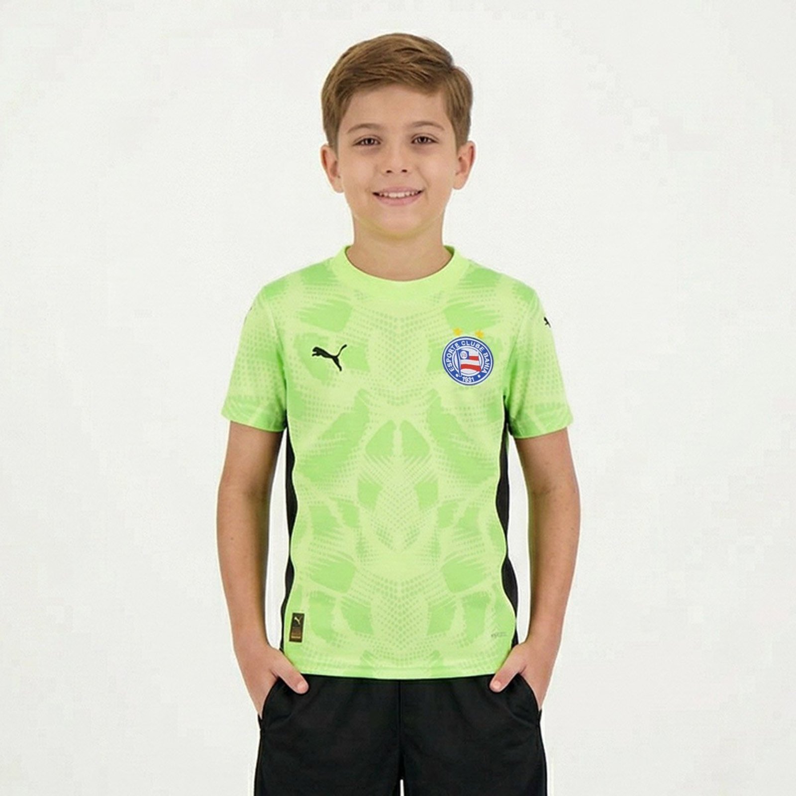Camisa Puma EC Bahia II Goleiro 2025 Juvenil
