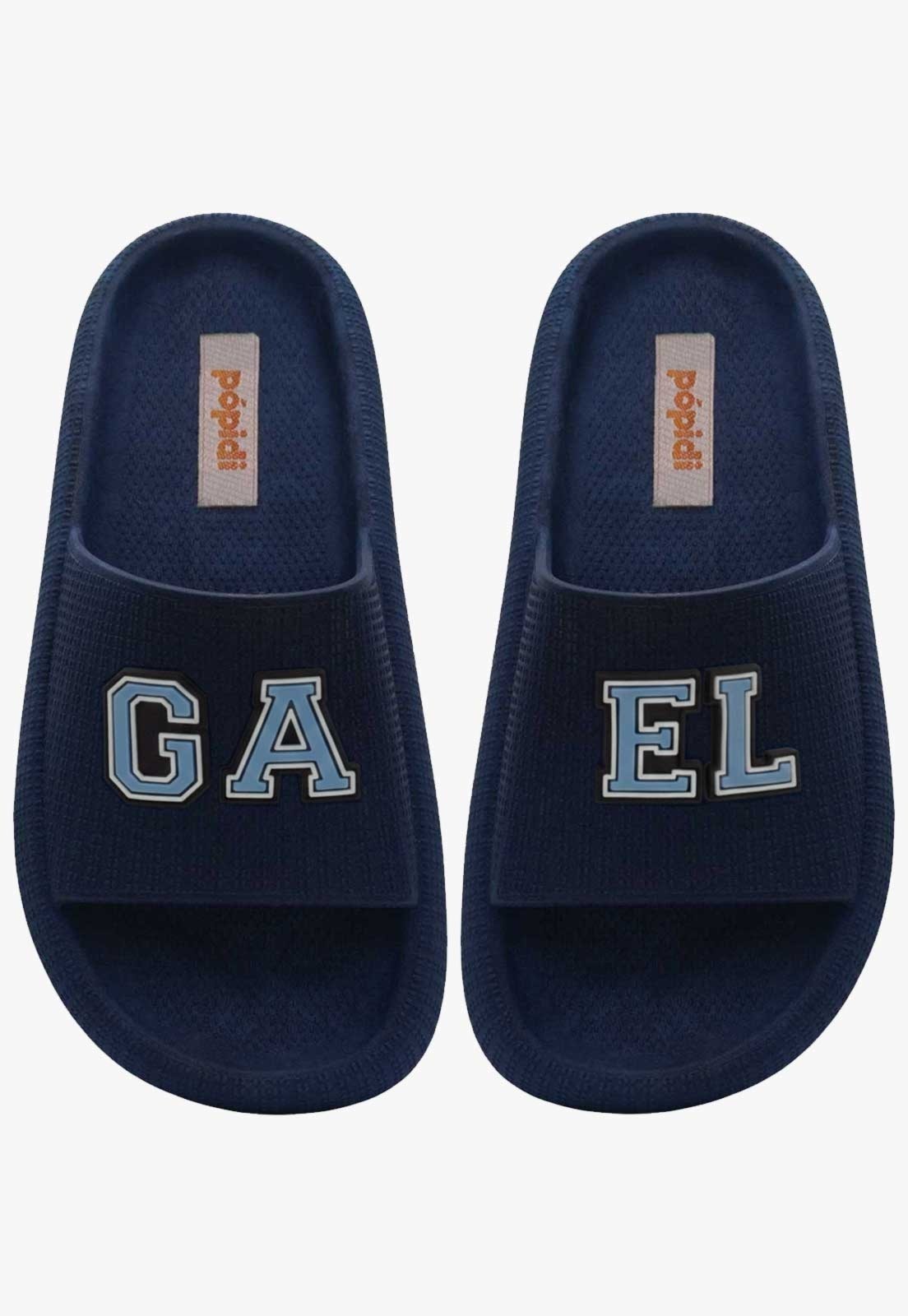 Infantil - Chinelo Pópidi Personalizado GAEL Estilo Nuvem Marinho