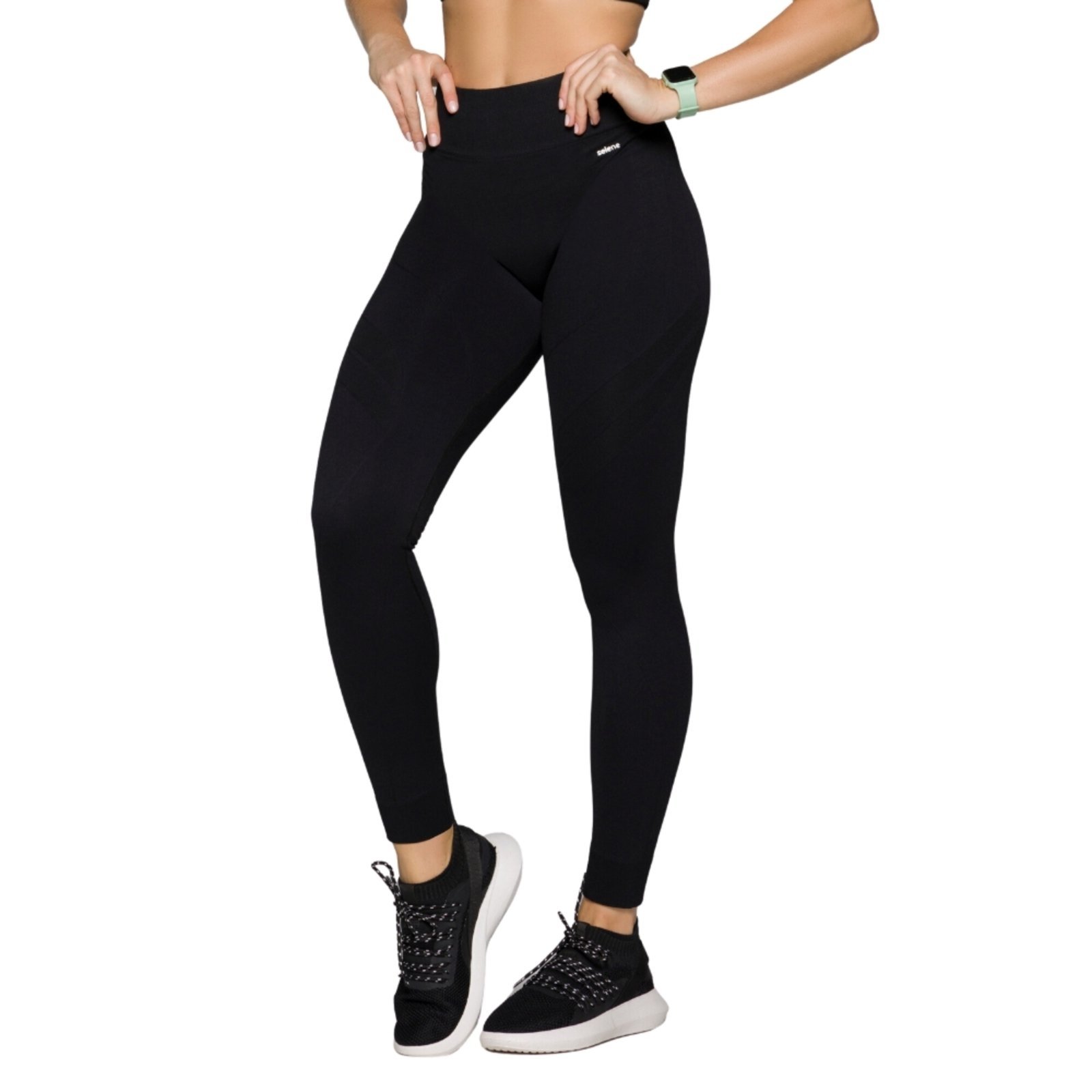 Calça Legging Selene Feminina Adulta Sem Costura Fitness