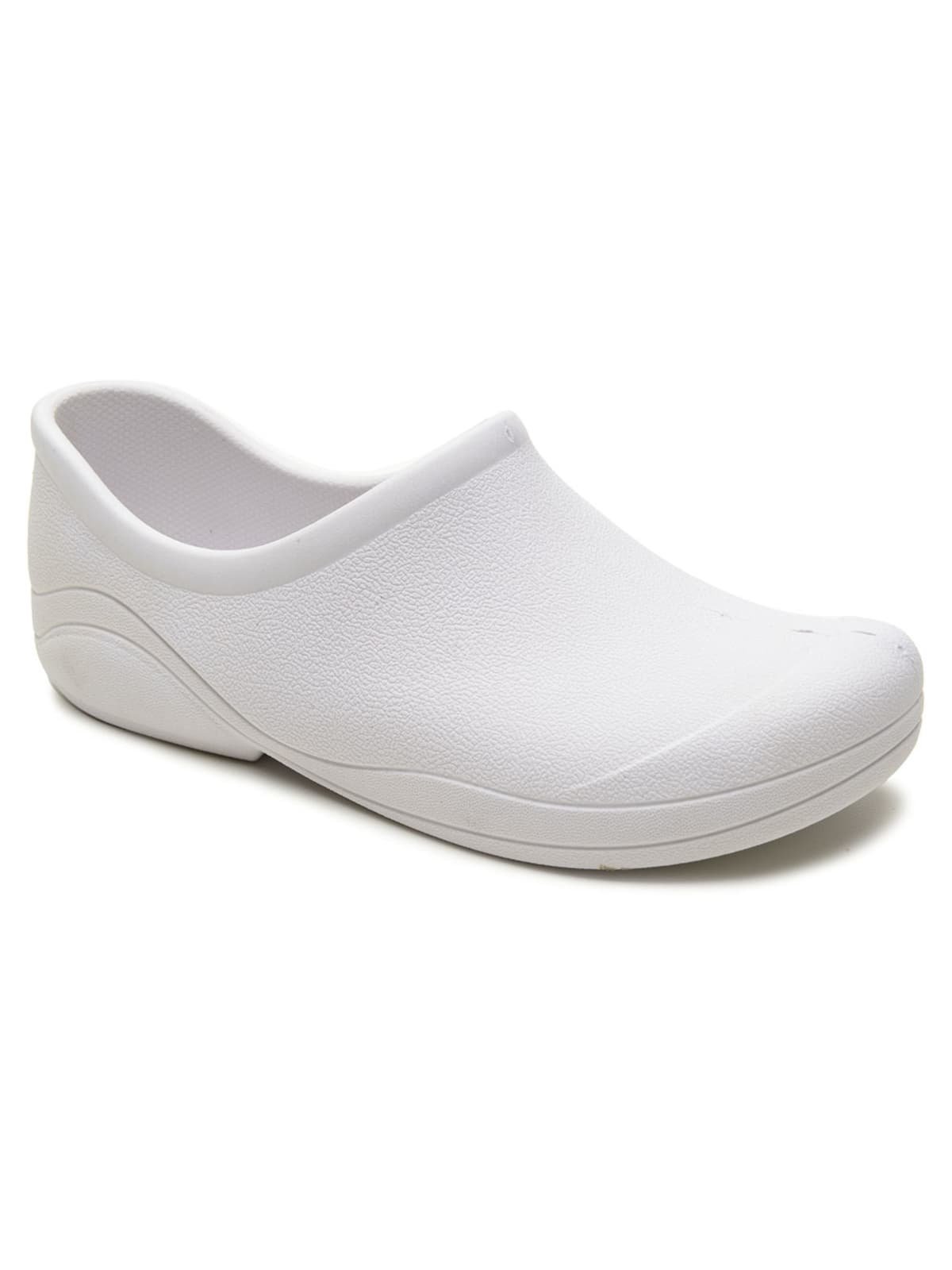 Sapato EPI Trabalho Micro Expandido Impermeável Leve Macio Branco