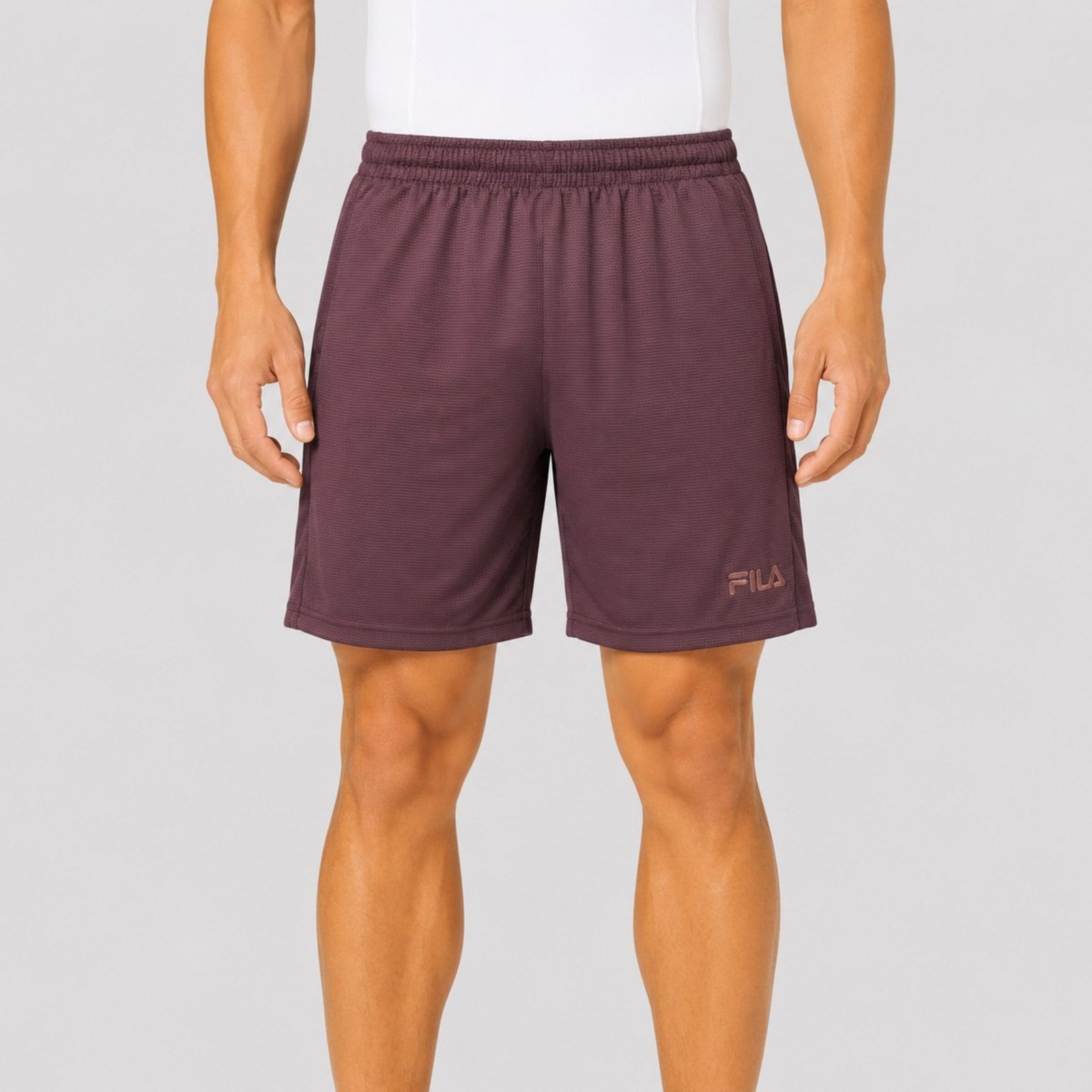Bermuda Fila Sport 7 Marrom