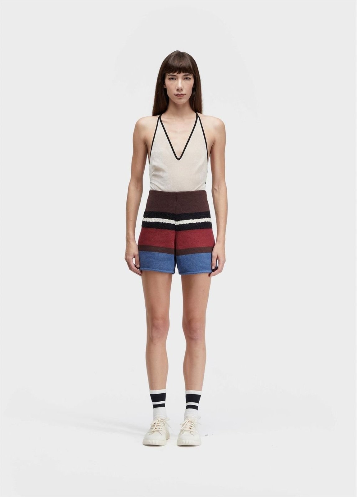 Short tricot cabinet stripes OSKLEN