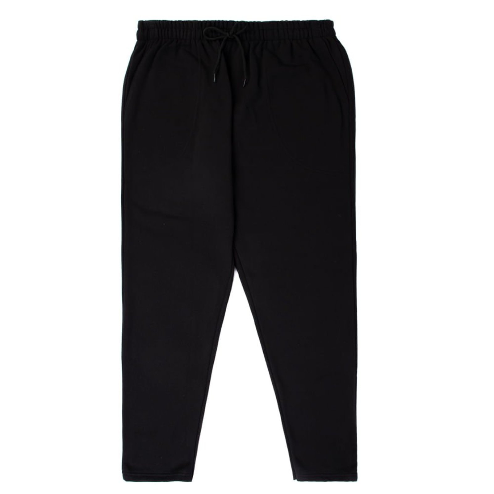 Calça Unissex Desayner Moletom Plus Size Preto