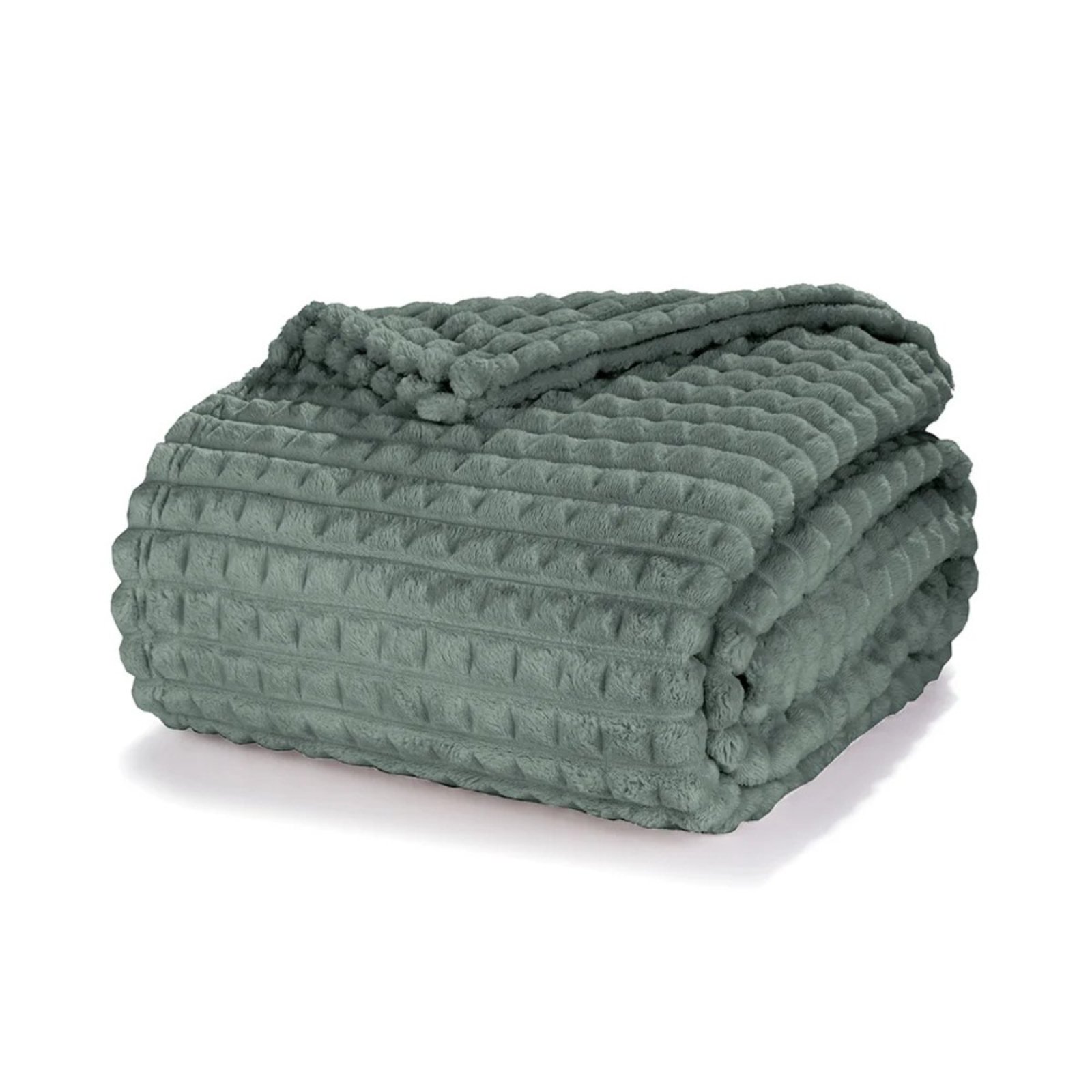 Manta Cobertor Solteiro Dohler Eva Premium 350g/m Grosso Verde