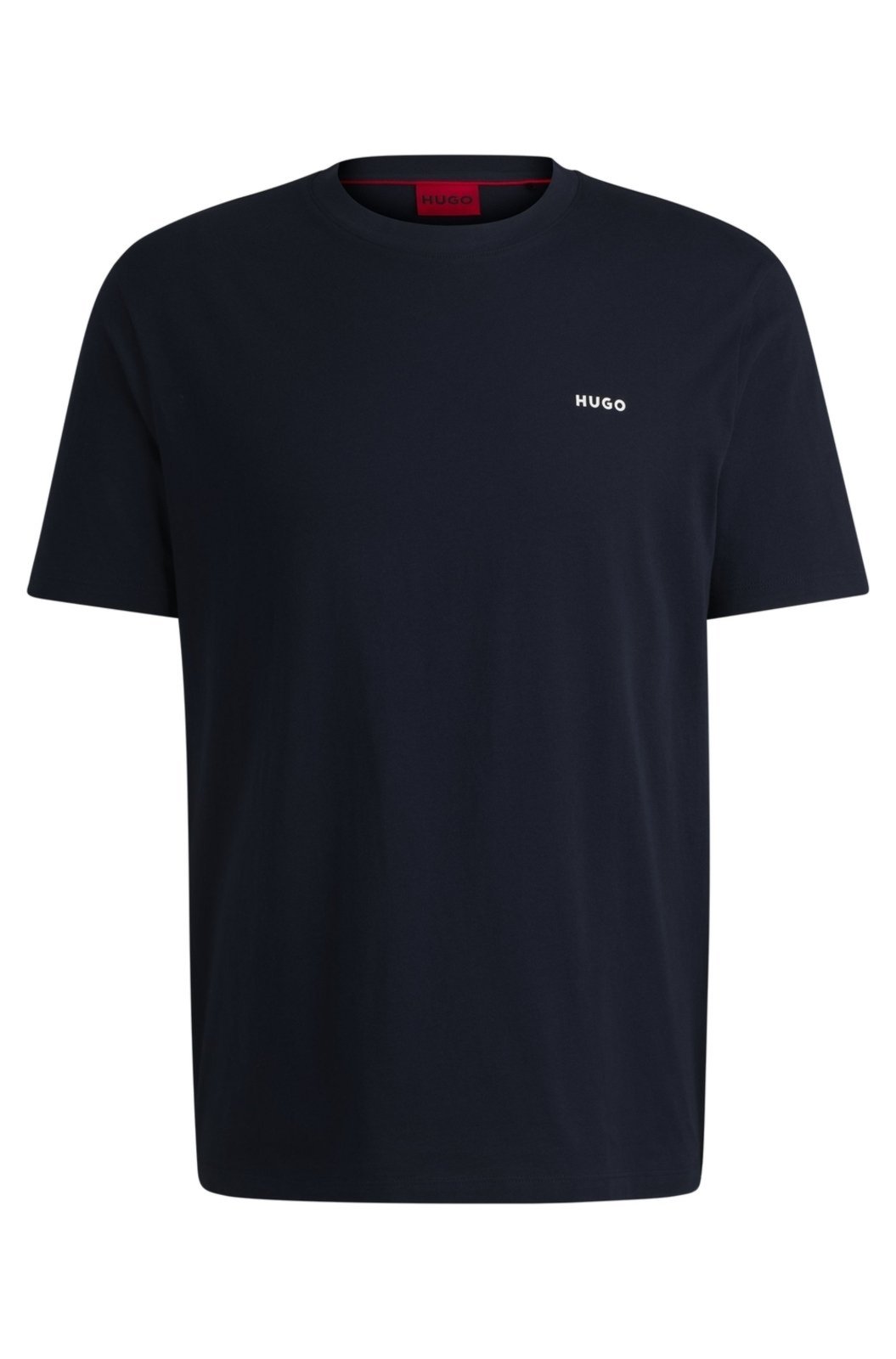 Camiseta De Jersey De Algodão Com Logo