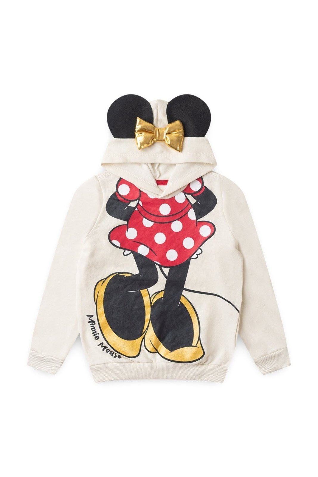 Infantil - Casaco Disney Minnie Off White