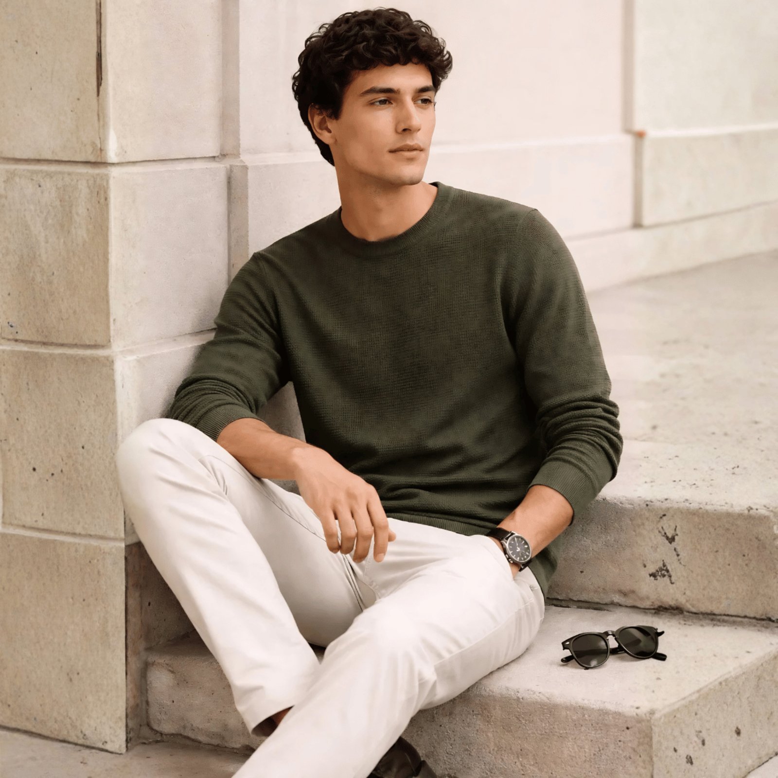 Suéter Masculino Malha Tricot Hangar 33