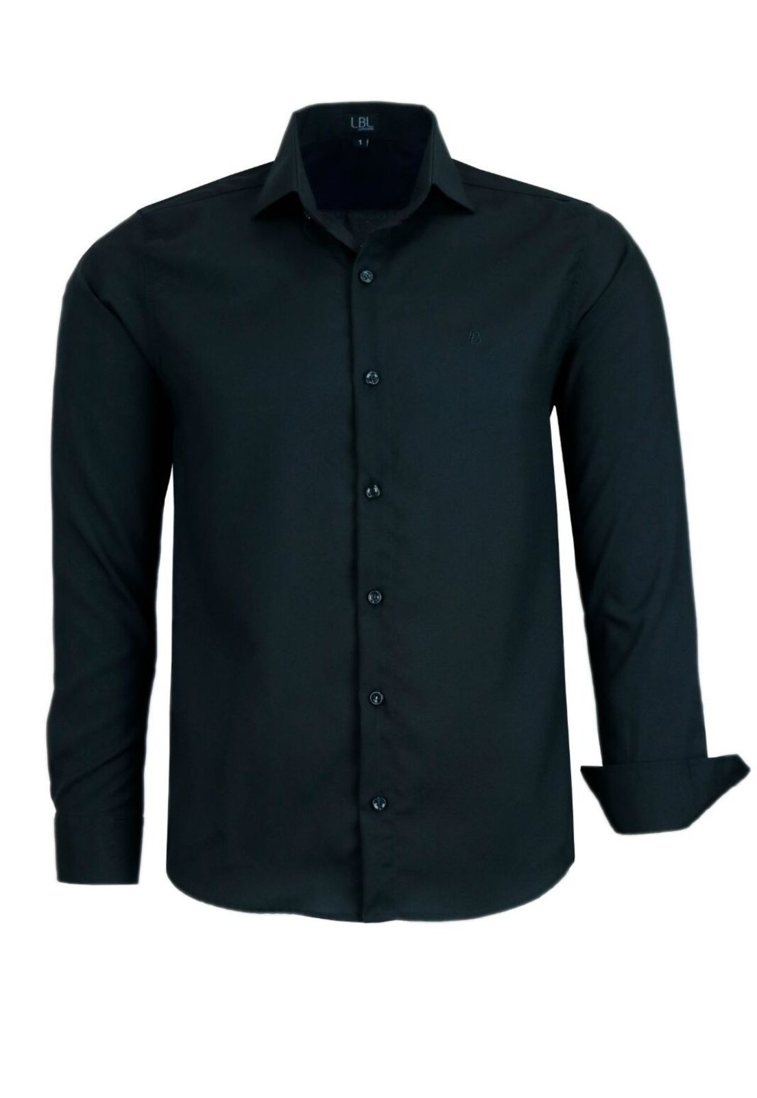 Camisa Amil Sem Bolso Masculina Longa Casual Não Amassa 3015