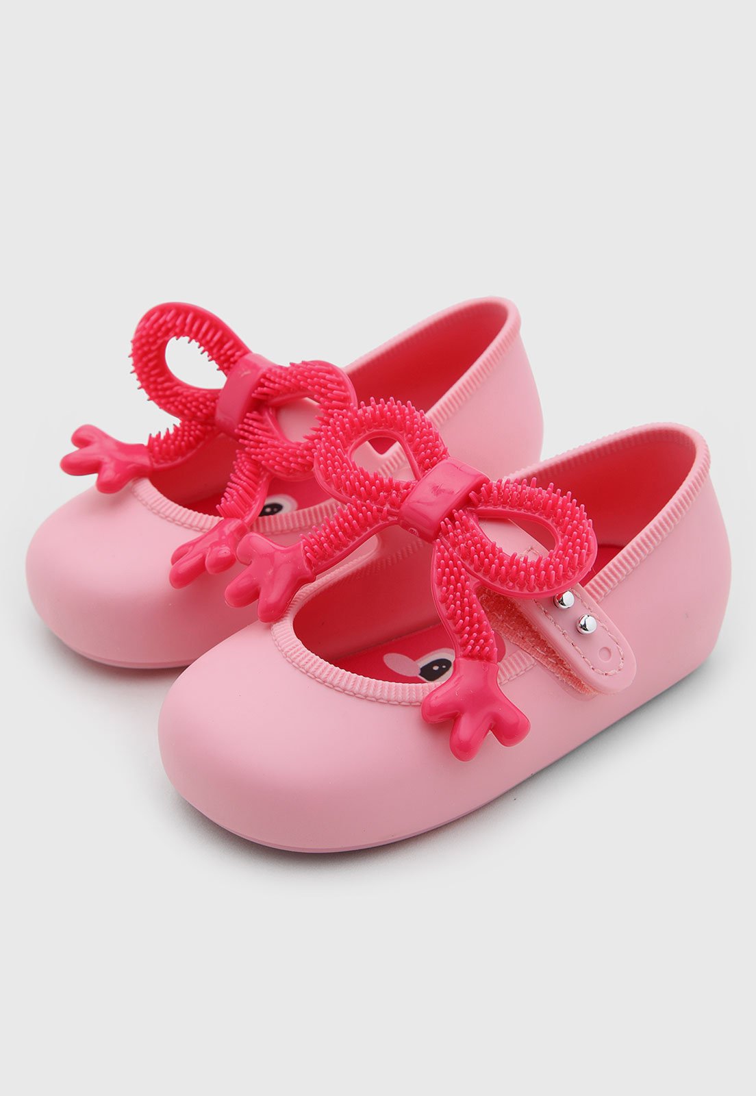 Infantil - Sapatilha Mini Melissa Soft Lily Monster Rosa