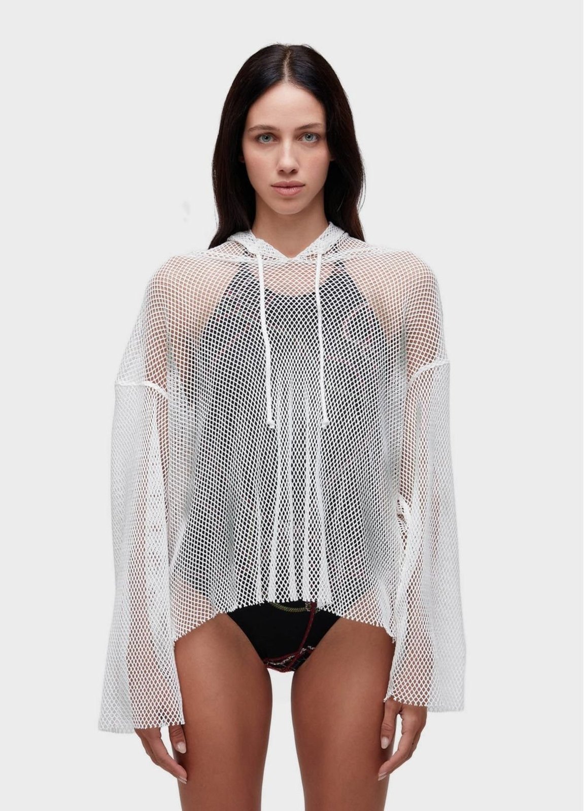 Camisa capuz layers tela OSKLEN