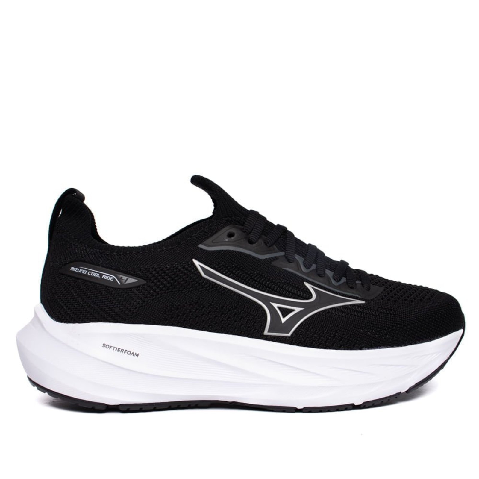 Tênis Masculino Mizuno Cool Ride 4 Calce Fácil Preto