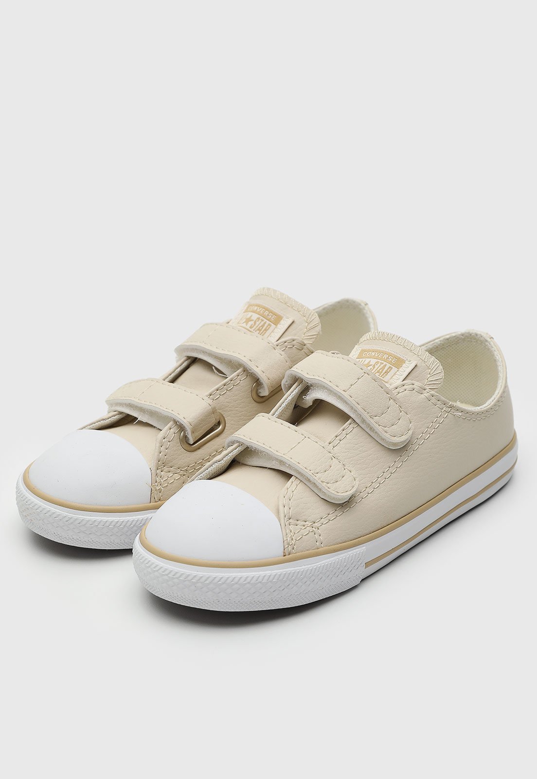 Infantil - Tênis Converse Chuck Taylor All Star 2V Bege