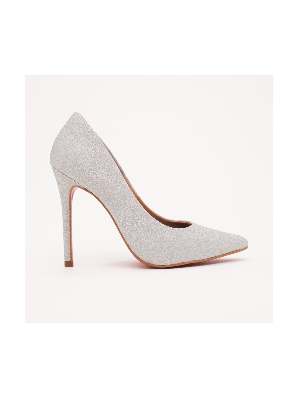 SCARPIN HELO DI VALENTINI GLITTER- SOLA VERMELHA