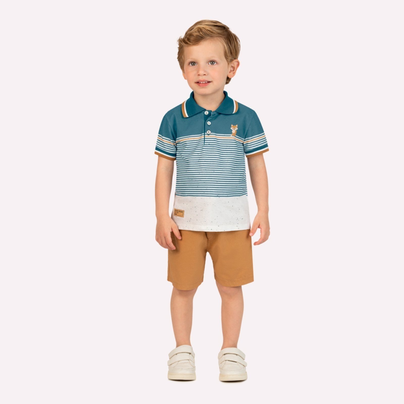 Infantil - Conjunto Menino Listras Milon