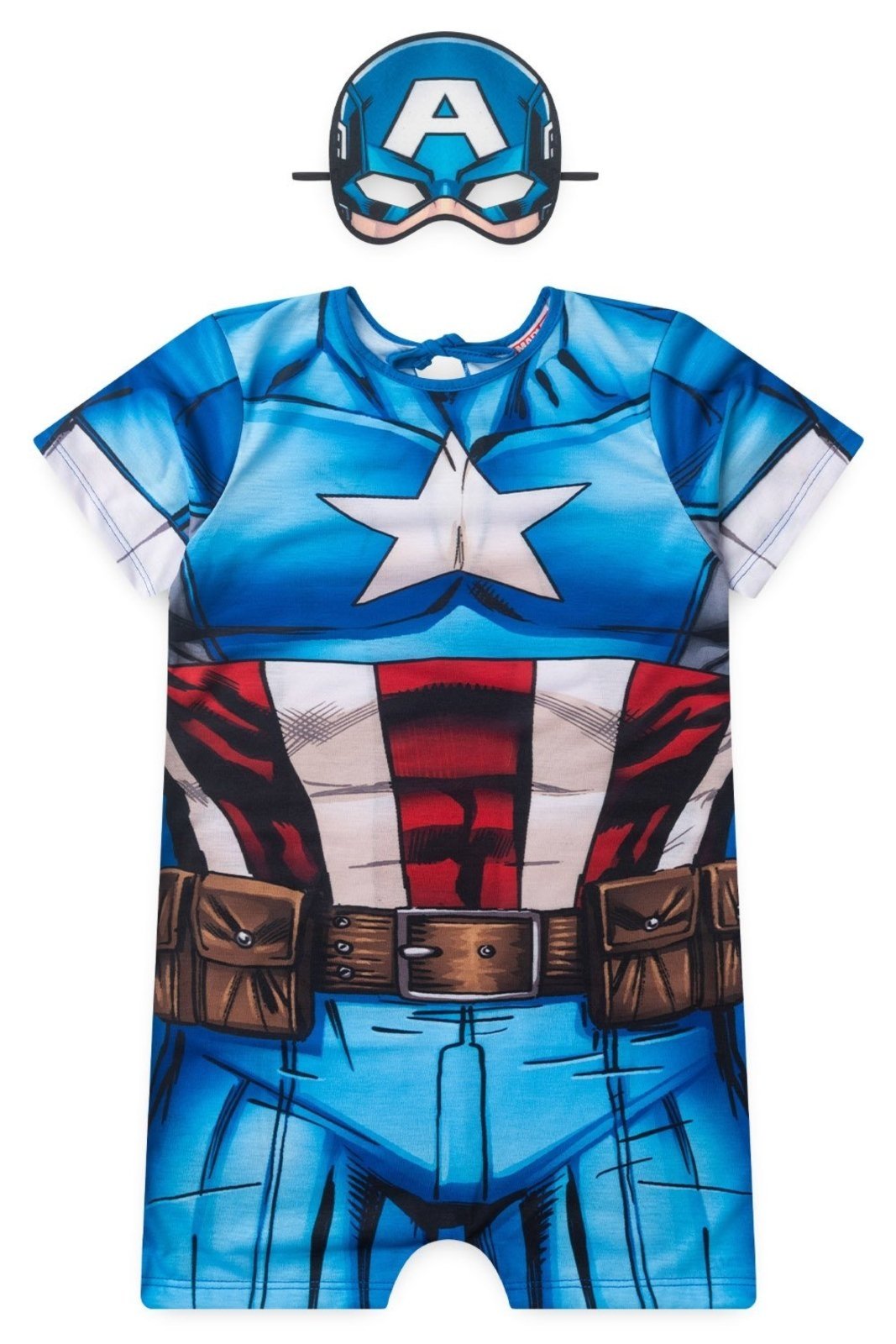 Infantil – Macacão Disney Masculino Capitão América