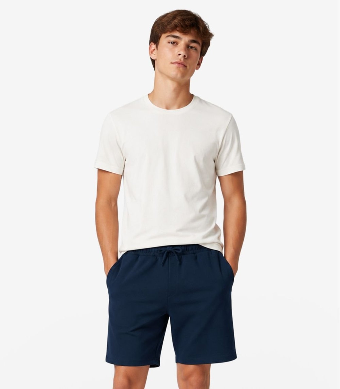 Infantil - Bermuda Masculina Piquet Verona Com Bolso Minty Azul