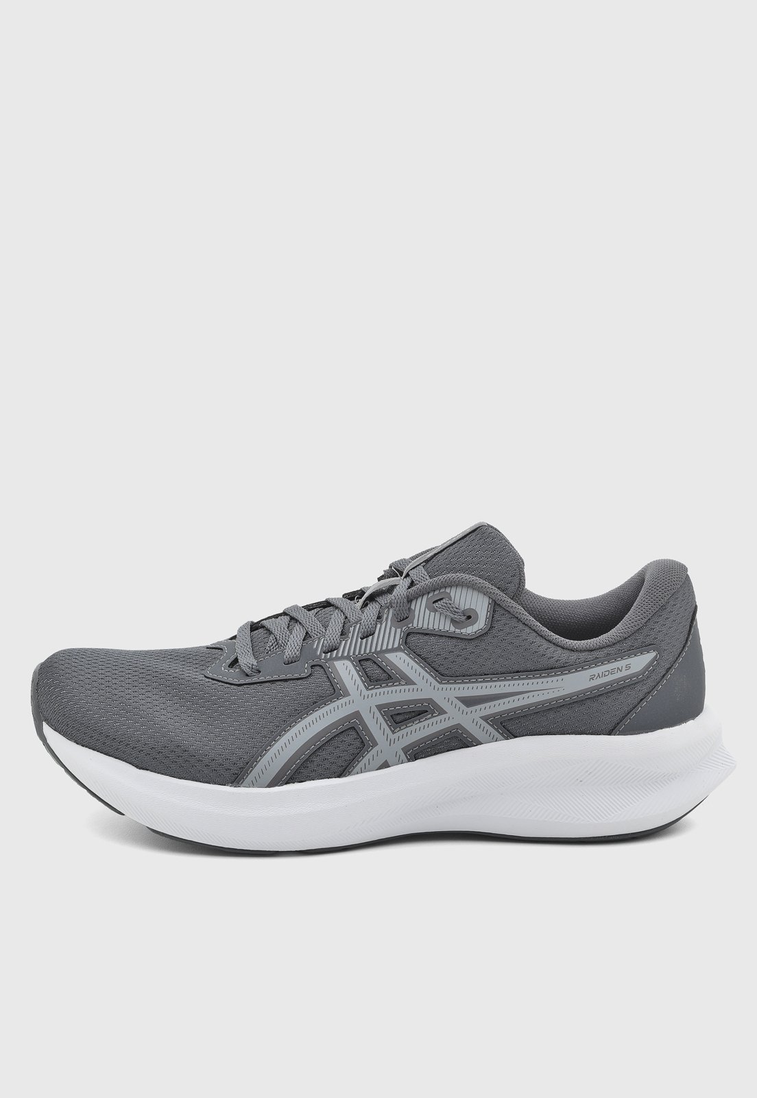 Tênis Masculino Asics Raiden 5 Cinza