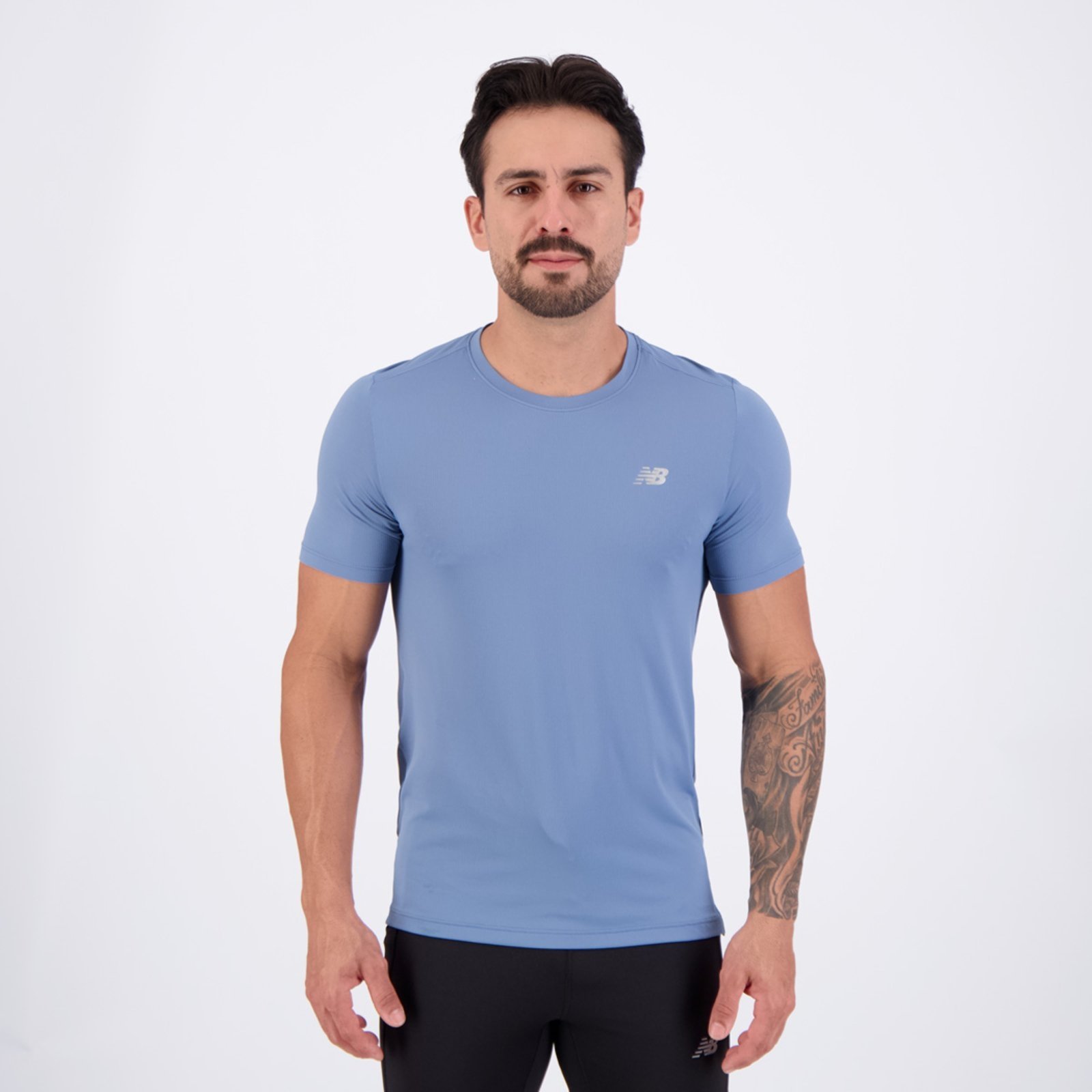 Camisa New Balance Sport Essentials Azul