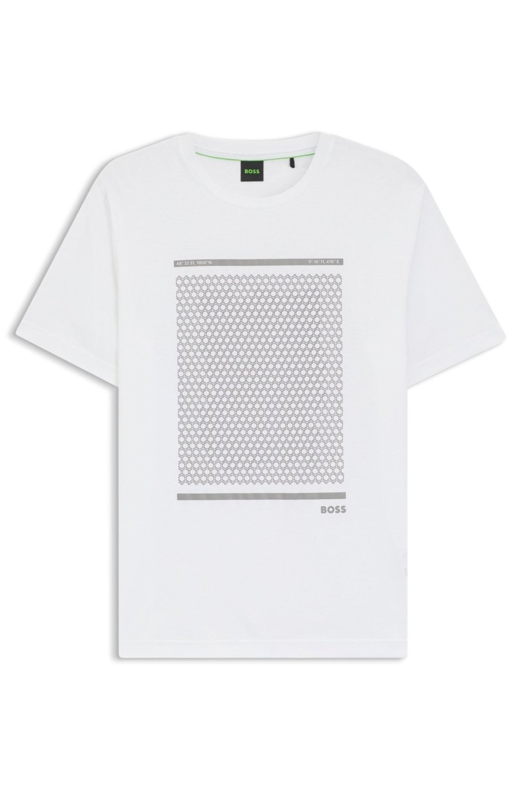 Camiseta De Algodão Mercerizado Com Estampa