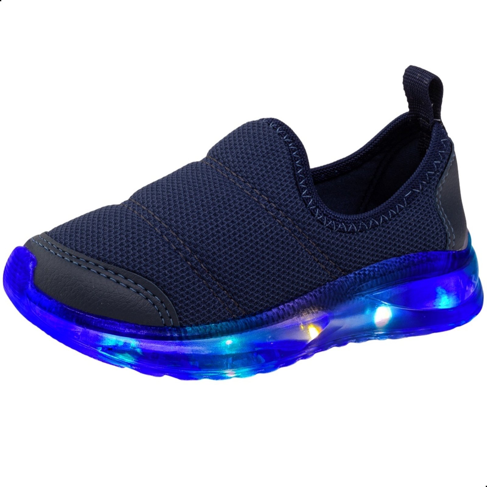 Infantil – Tênis de Led Menino Luzinha Pisca Tenis Masculino