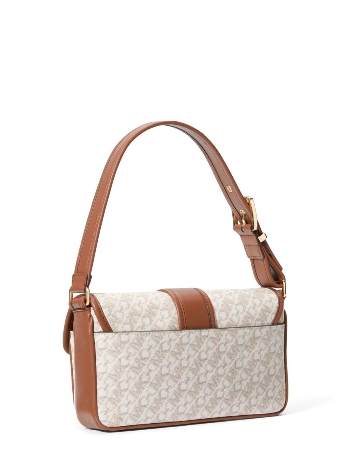 Vista 3 Bolsa De Ombro Colby Logo Média 30S4gbal2v099 caramelo caramelo