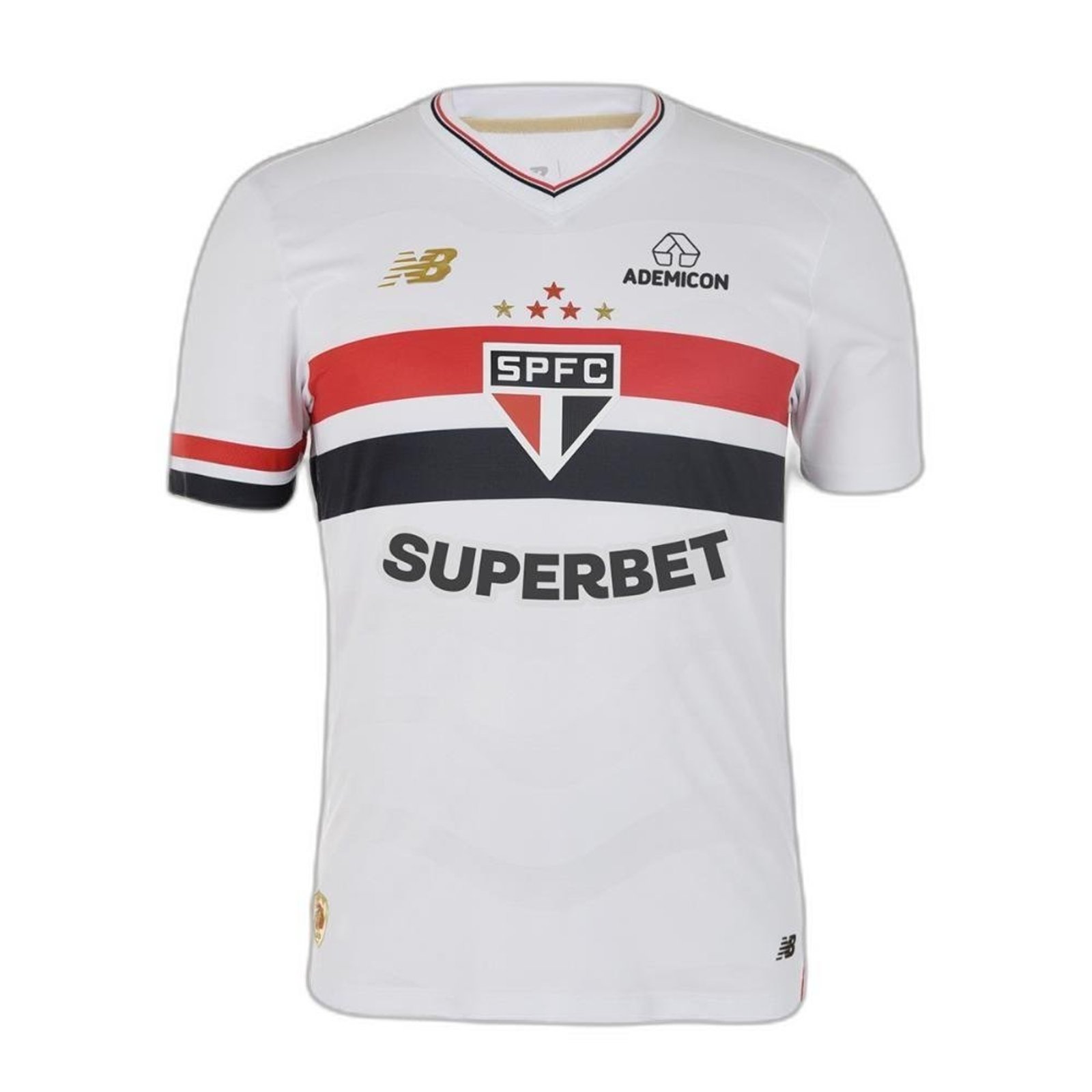 Vista 2 Camisa Jogador Home Spfc 2025 C Masculina incolor incolor