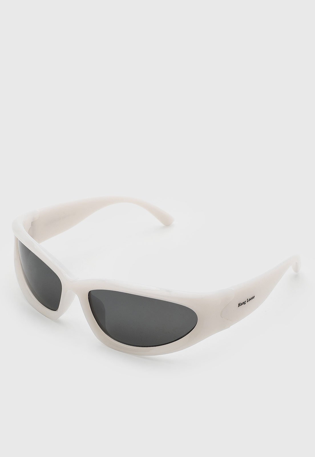 Óculos de Sol Hang Loose UV 400 Acetato Branco