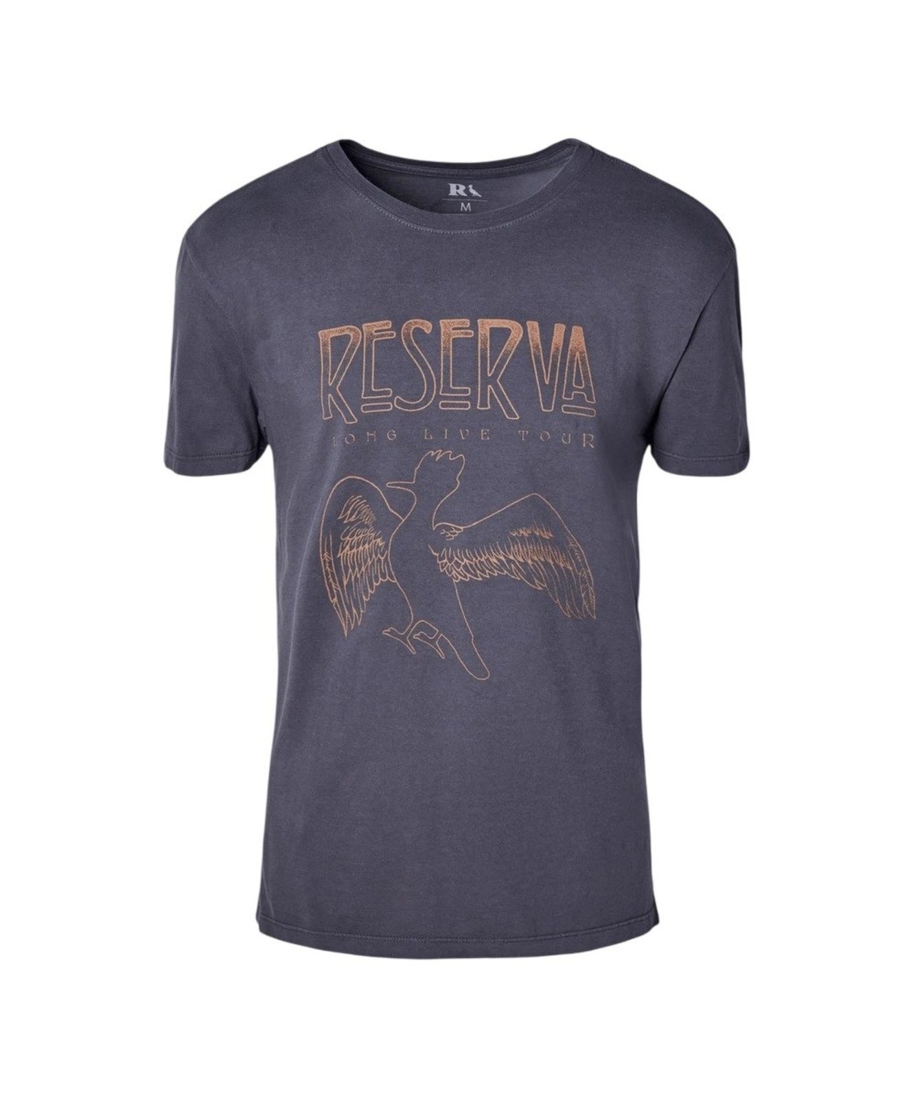 Vista 3 Camiseta Estampada Led Reserva FULIGEM cinza Reserva cinza