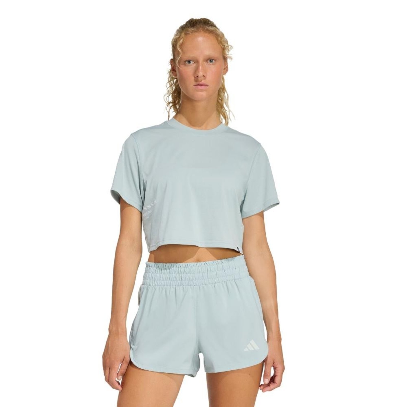 CAMISETA ESTAMPADA TREINO CLIMACOOL POWER adidas Performance Verde