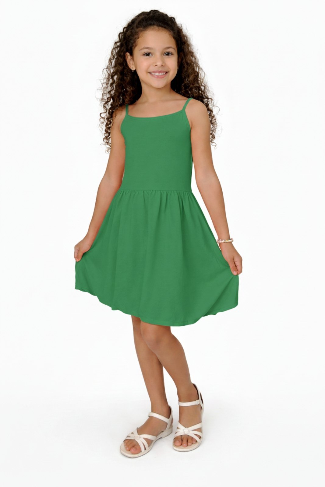 Infantil - Vestido D Bell Outlet Fashion Balone Verde