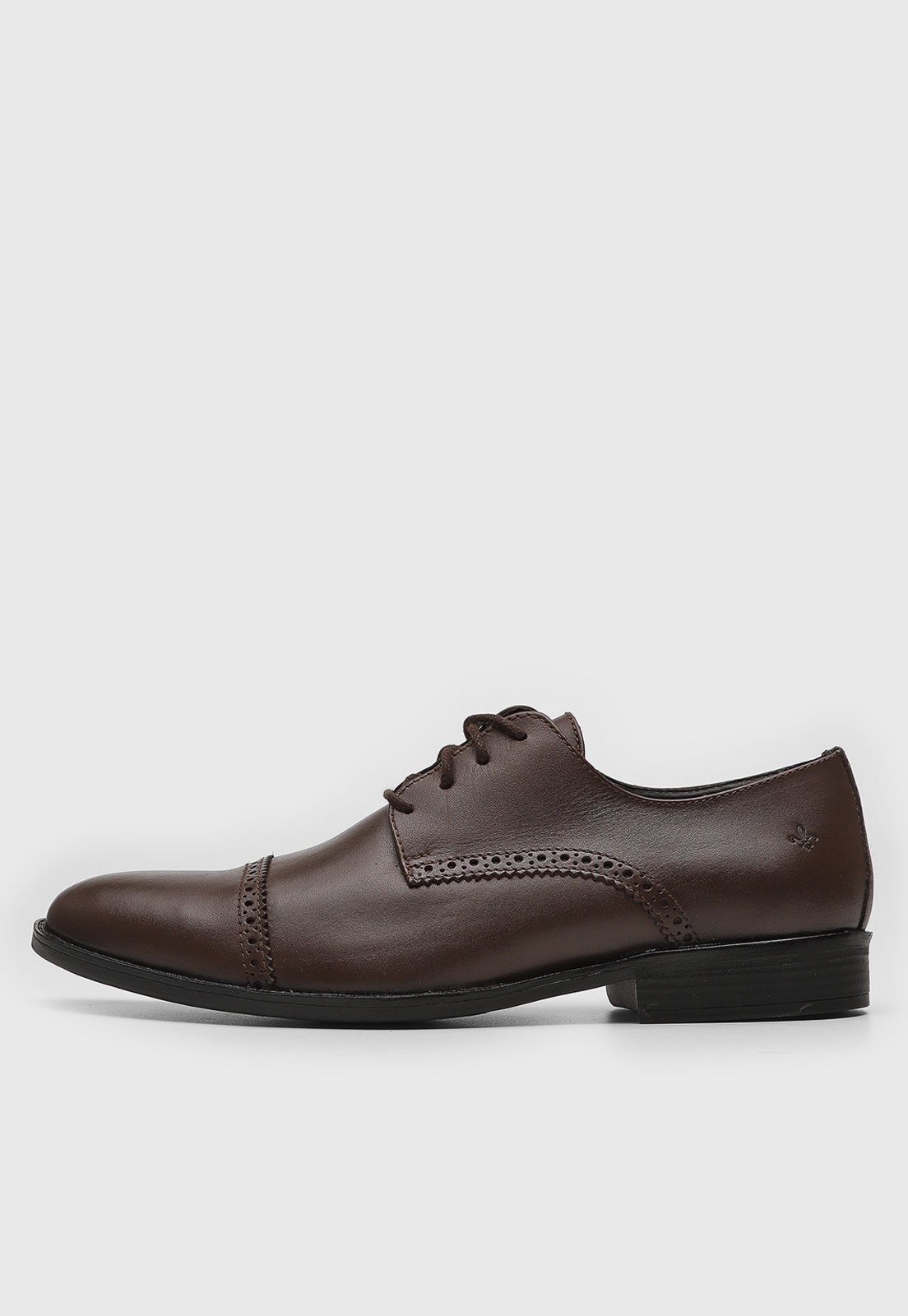 Sapato de Couro Social Masculino Dudalina Marrom