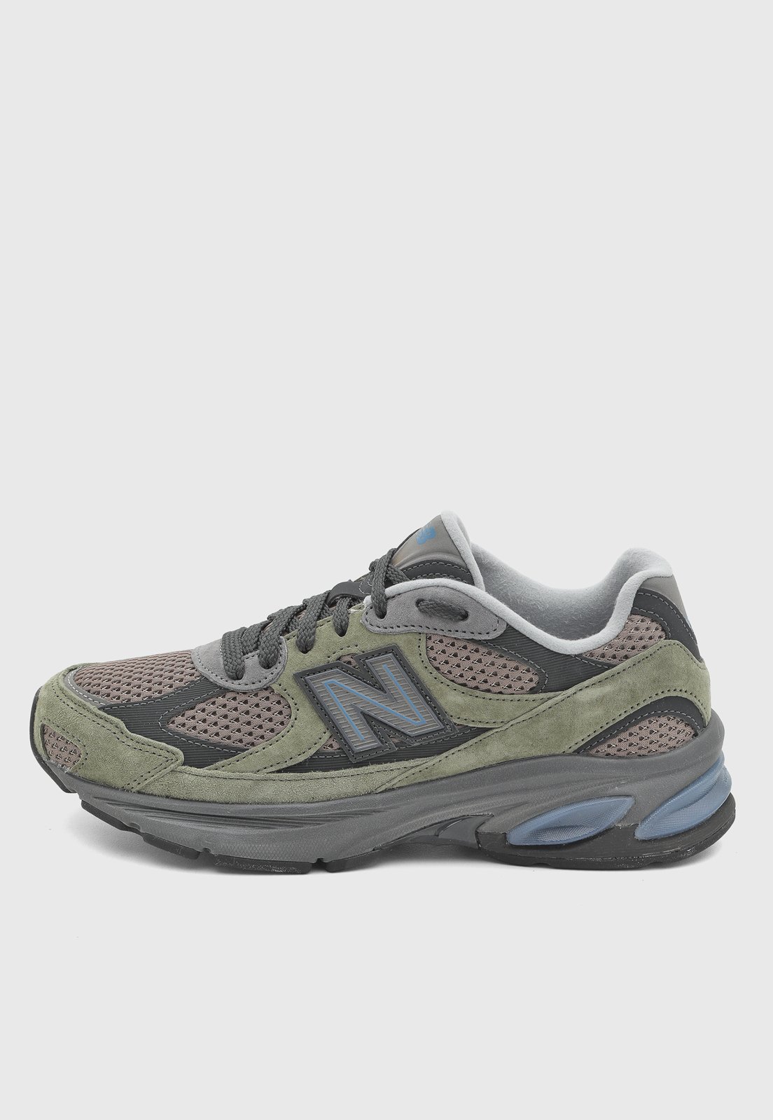 Tênis Masculino New Balance 2010 Couro Verde