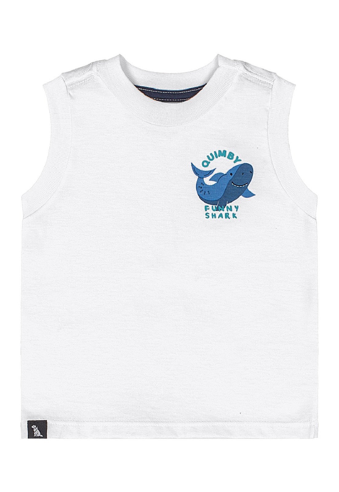 Vista 3 Infantil - Conjunto Regata Shark Bermuda Quimby cinza Quimby cinza