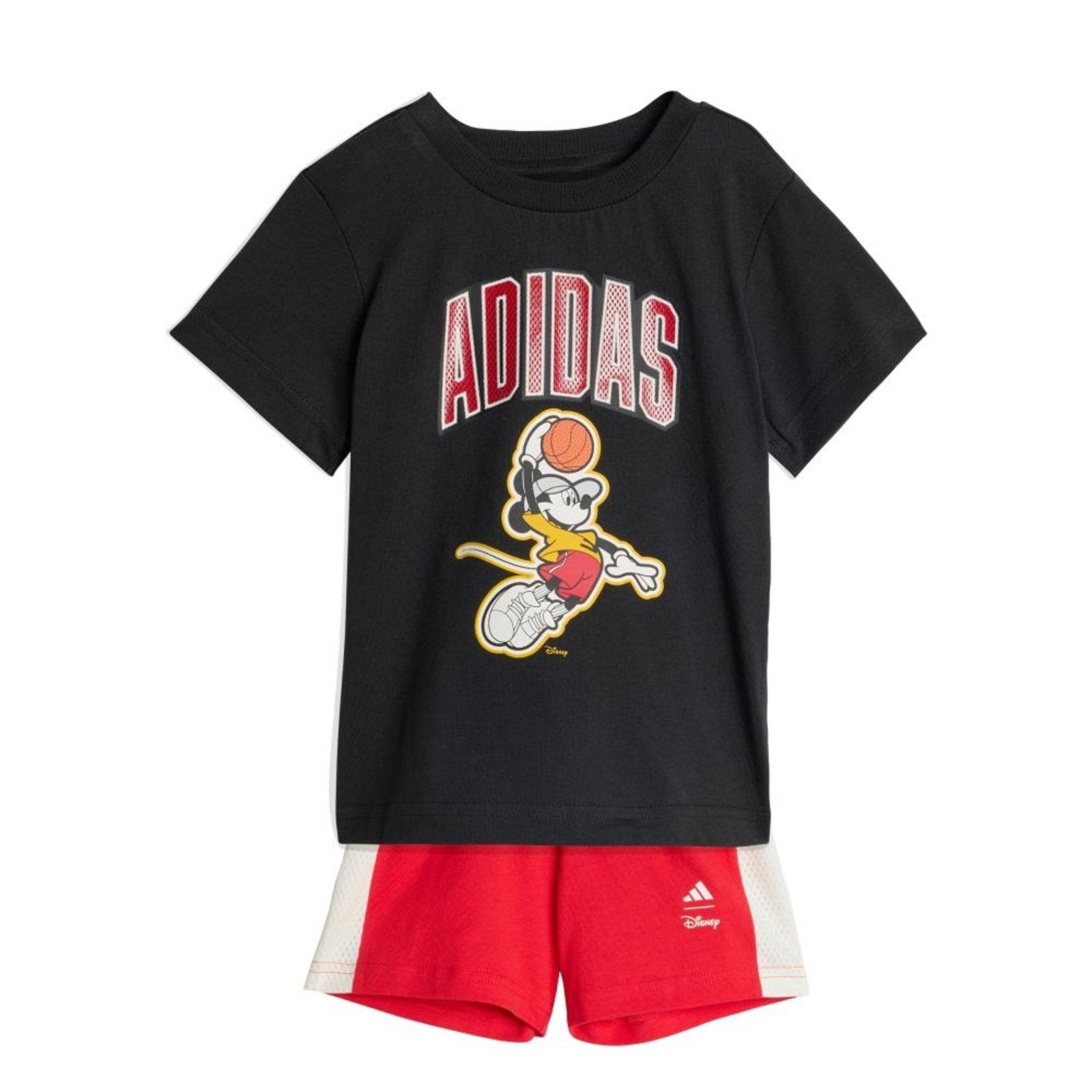 Vista 2 Infantil - CONJUNTO CAMISETA ADIDAS DISNEY MICKEY MOUSE adidas Sportswear preto Adidas preto