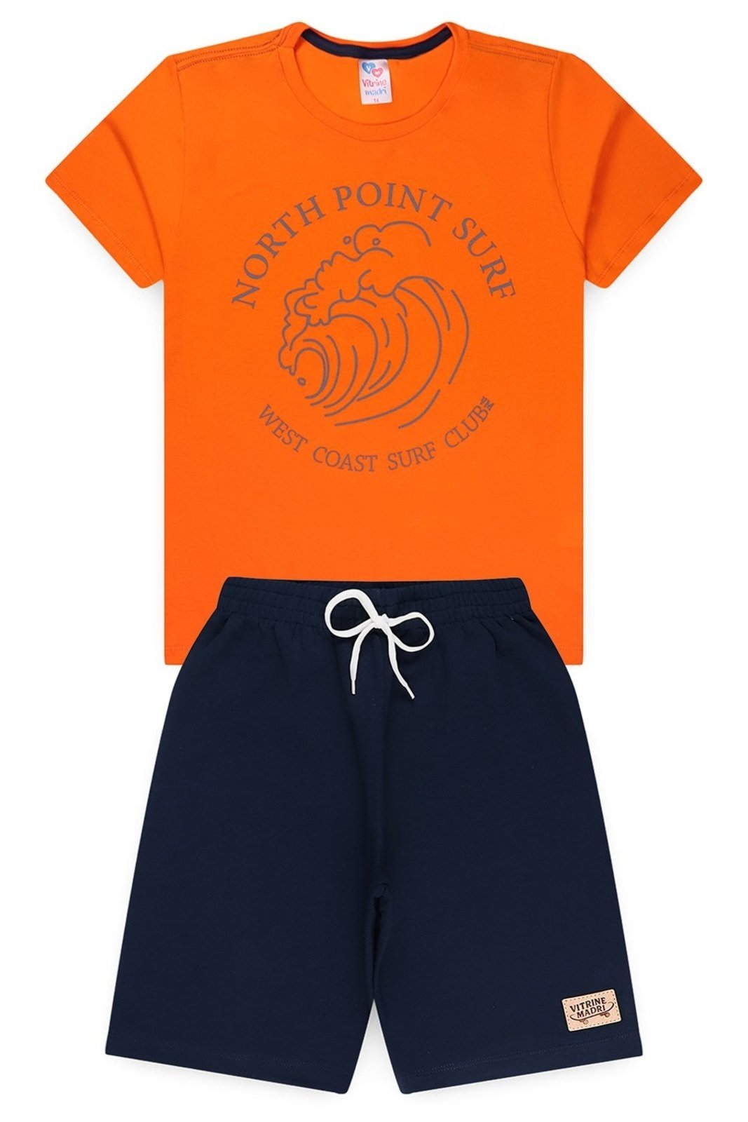 Infantil - Conjunto Juvenil Verão Masculino West Coast Surf
