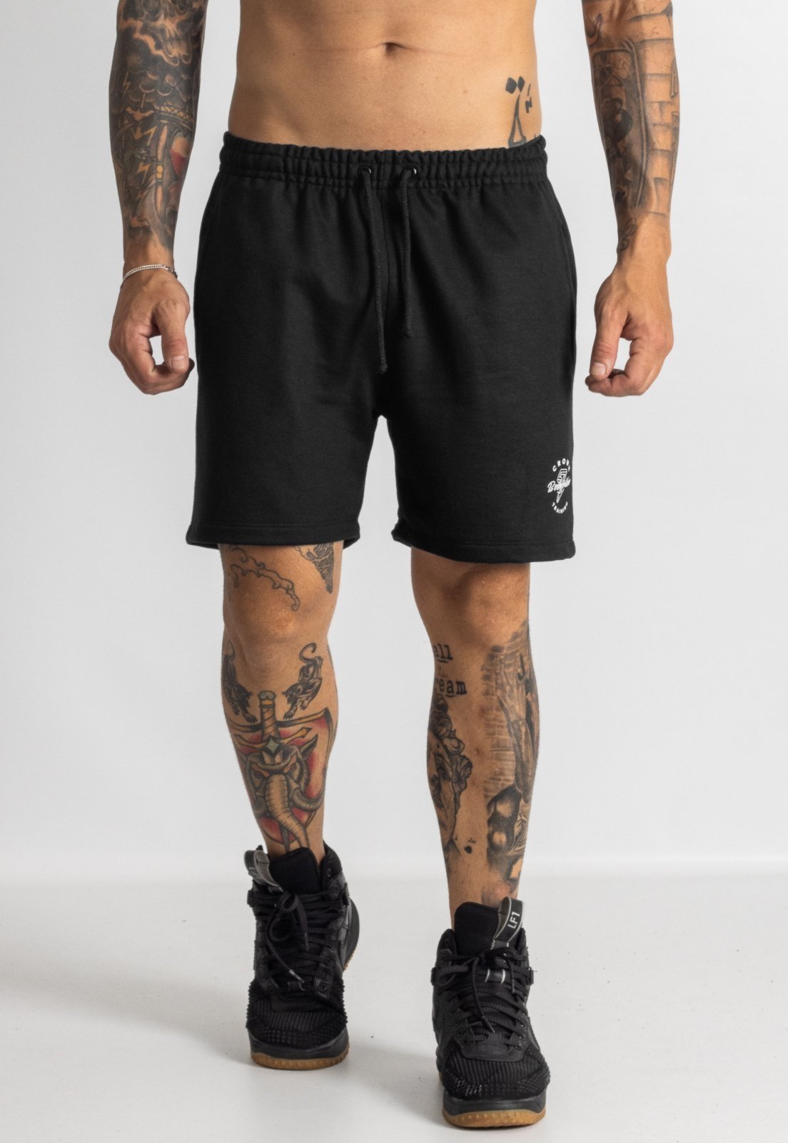 Bermuda de Moletom Crown Training Curta Bodyuilder Musculação