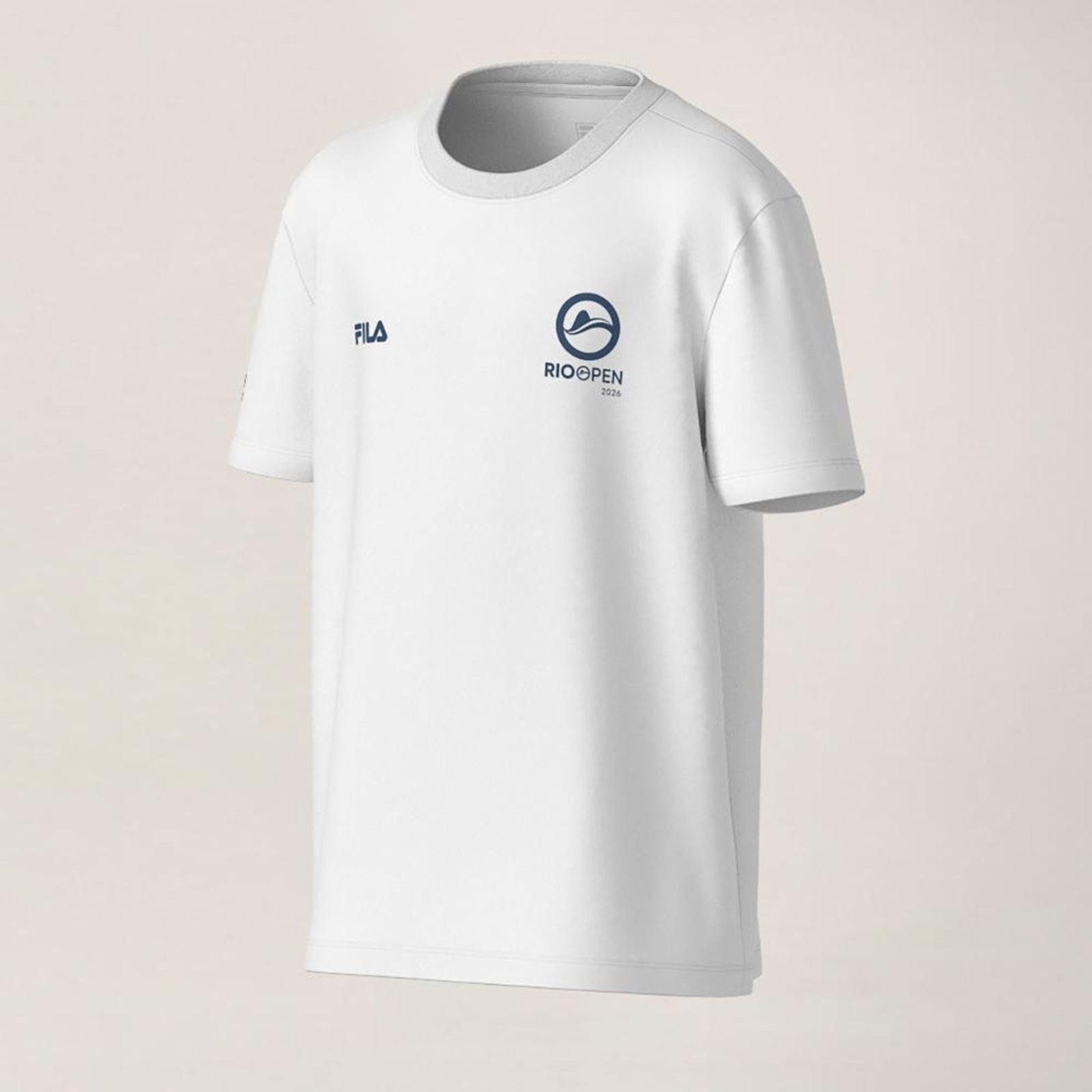 Camiseta Fila Premium Rio Open 26 Juvenil Incolor