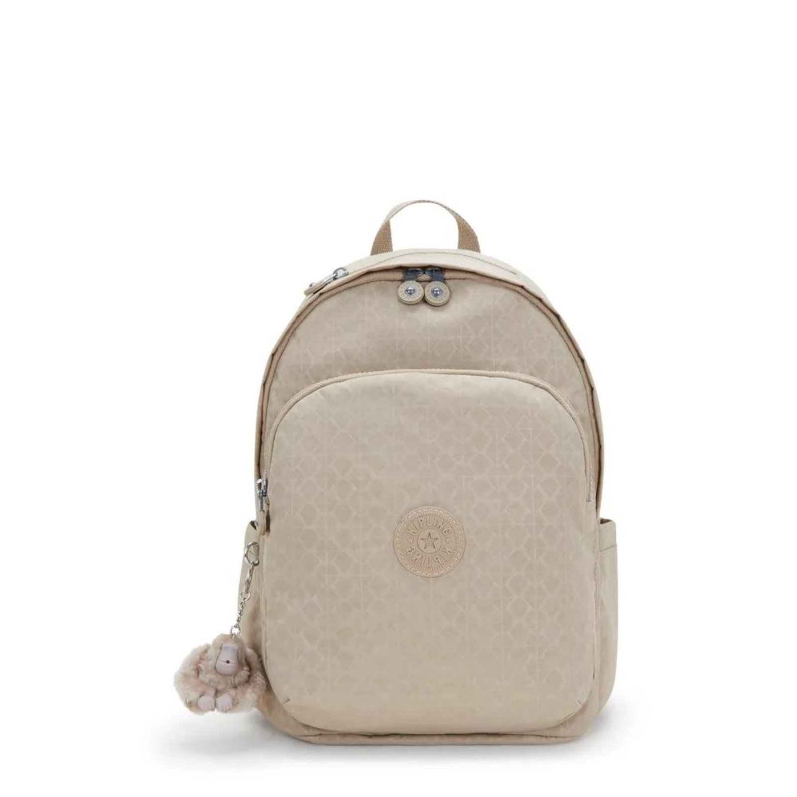Vista 2 Mochila Kipling Delia Sign Beige Emb bege beige bege beige