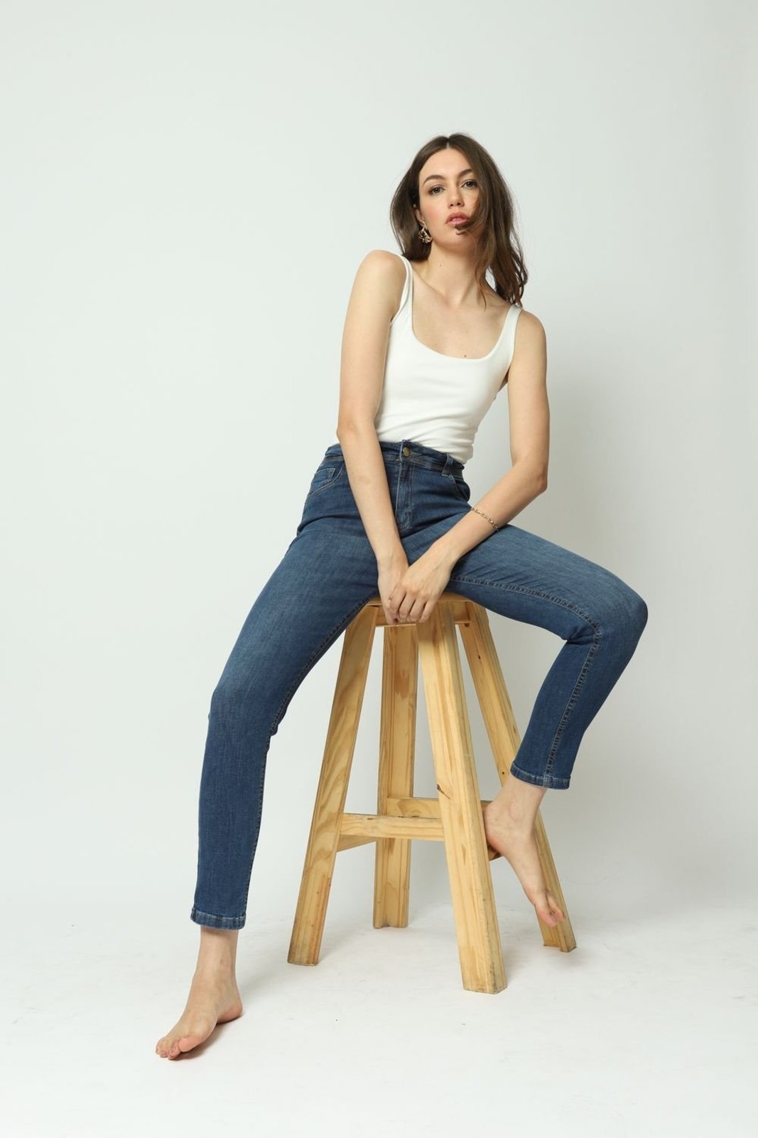 Calça Jeans Skinny 40 Gazzy