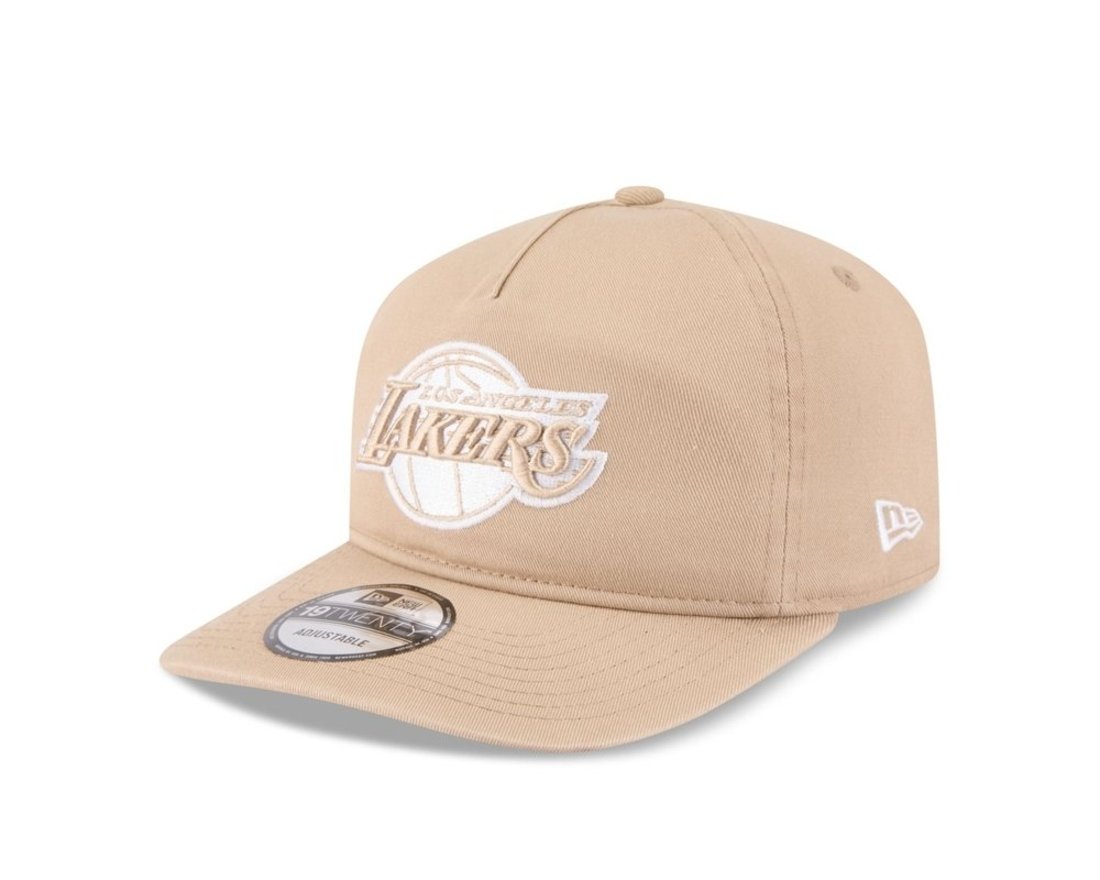Bone New Era 19TWENTY Los Angeles Lakers Quickstrike 2025 Bege