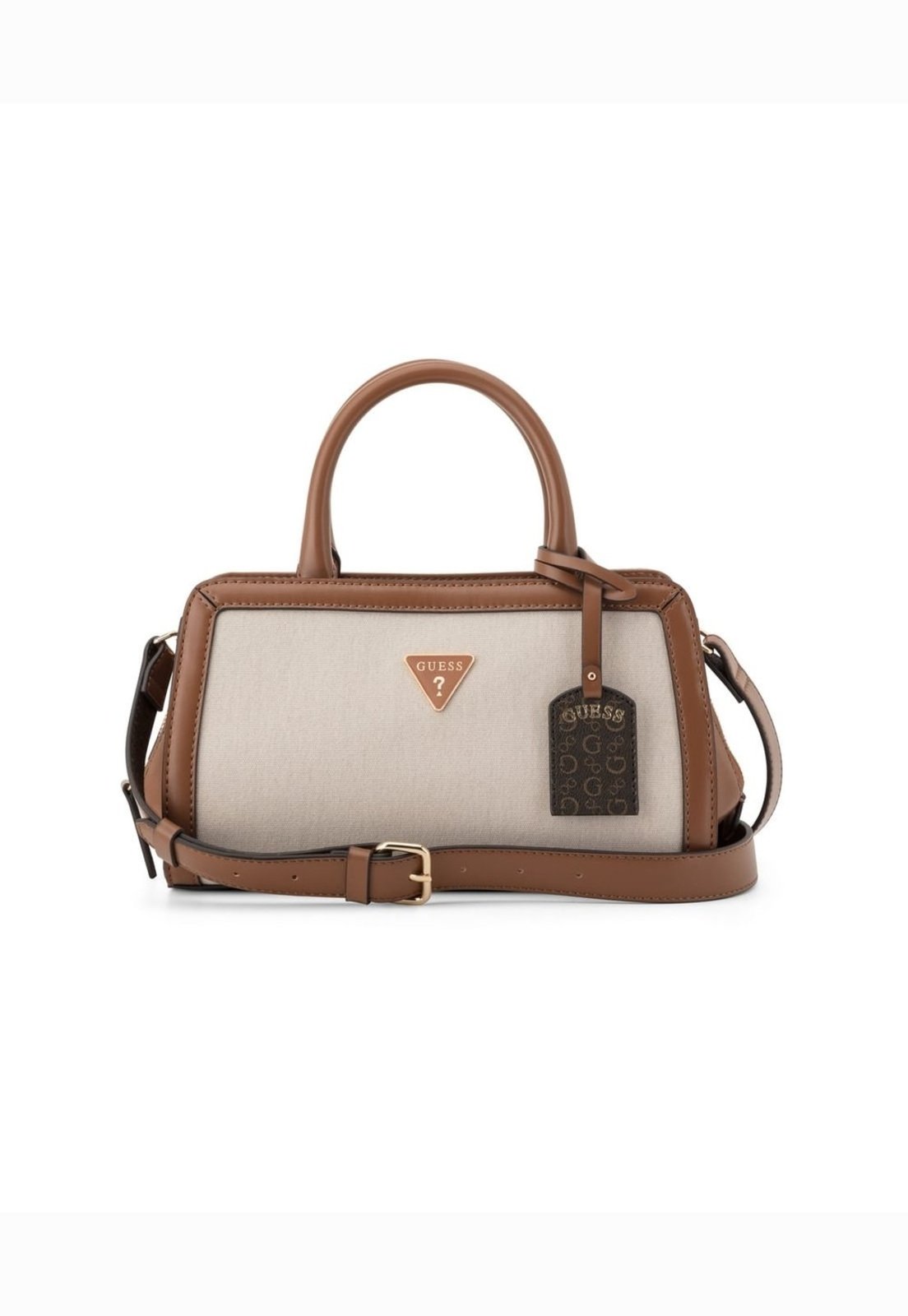 Bolsa Guess Cadence Satchel Bege