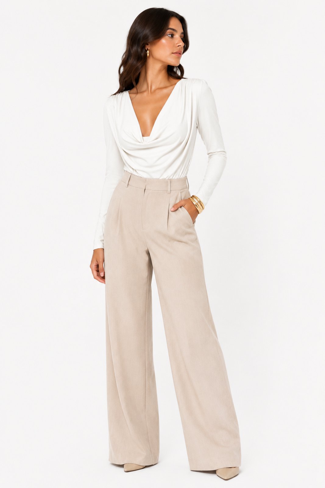 Body D Bell Outlet Fashion Drapê Suplex Off White
