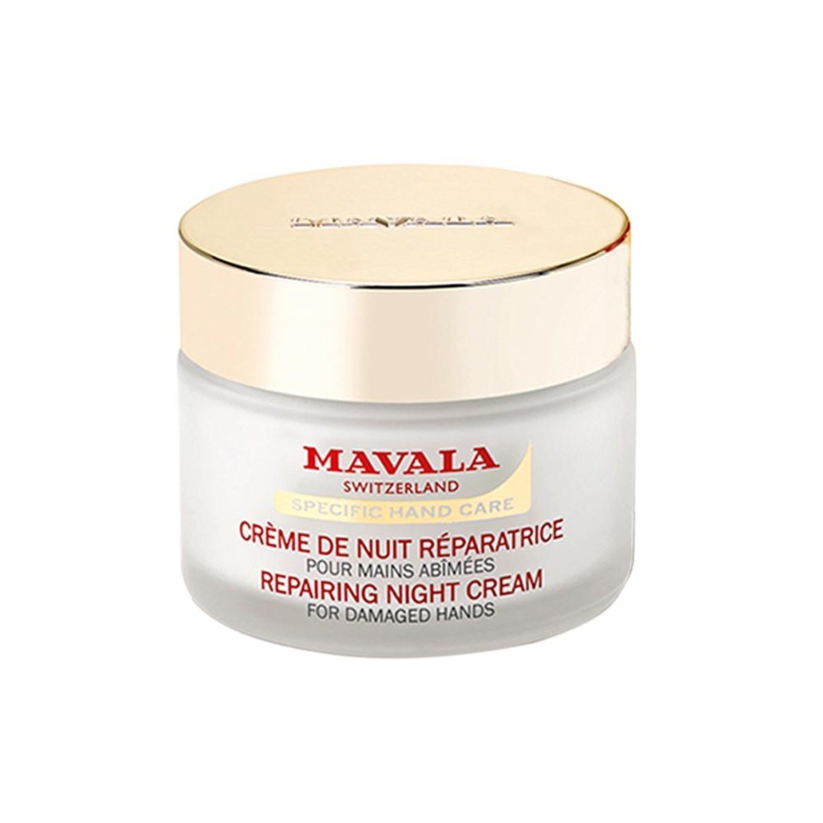 Vista 2 Mavala Repairing Night Cream Creme as Mãos Hidratante 70ml incolor cream MAVALA incolor cream