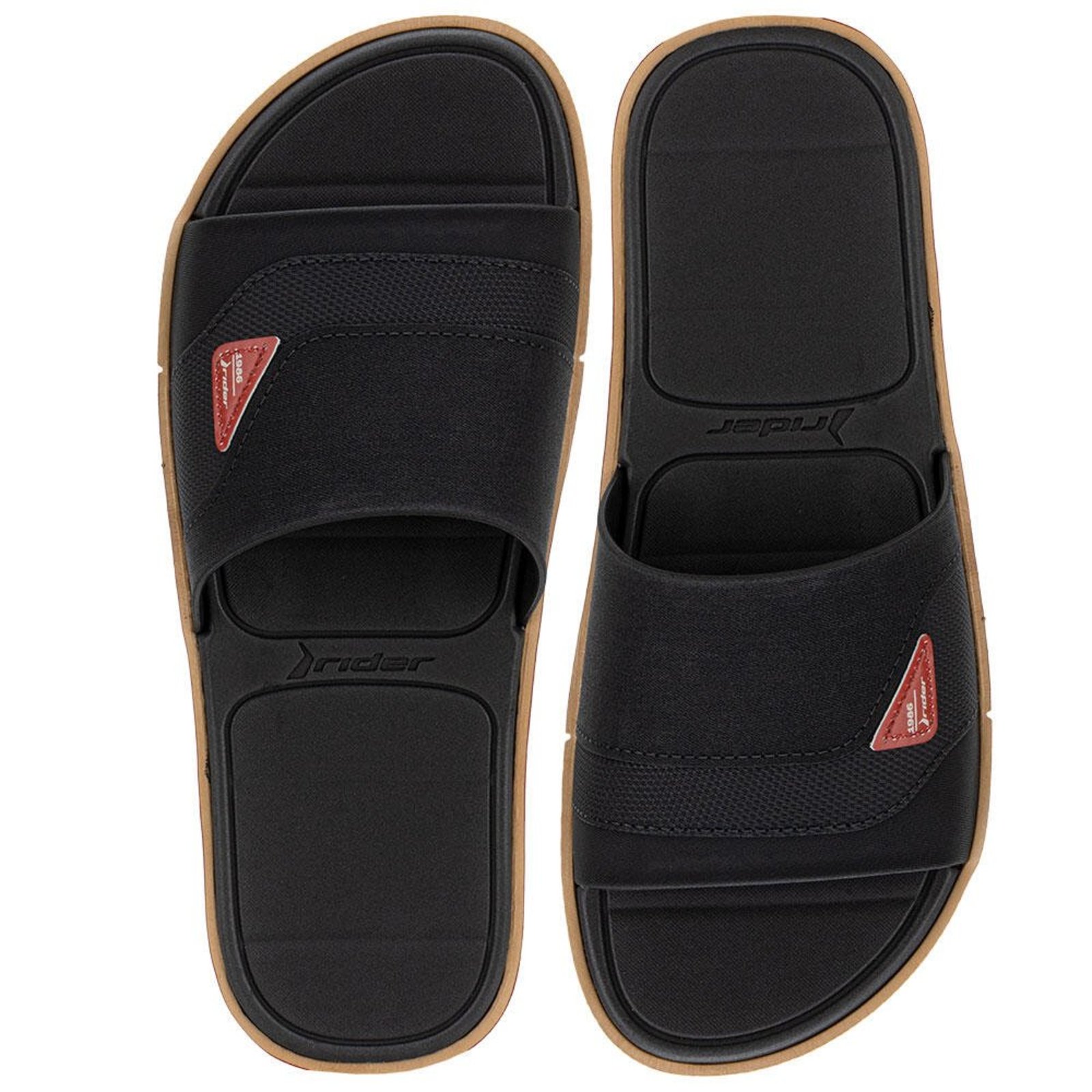 Chinelo Masculino Slide Spin Rider 11795 3291795 Preto