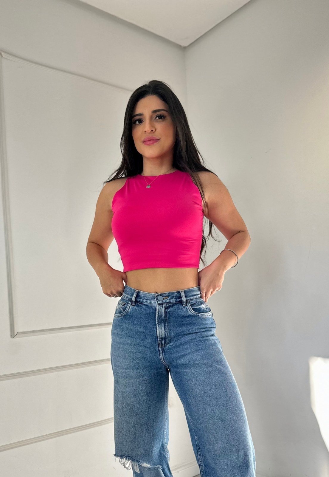 Cropped Suplex Regata Marie Pink