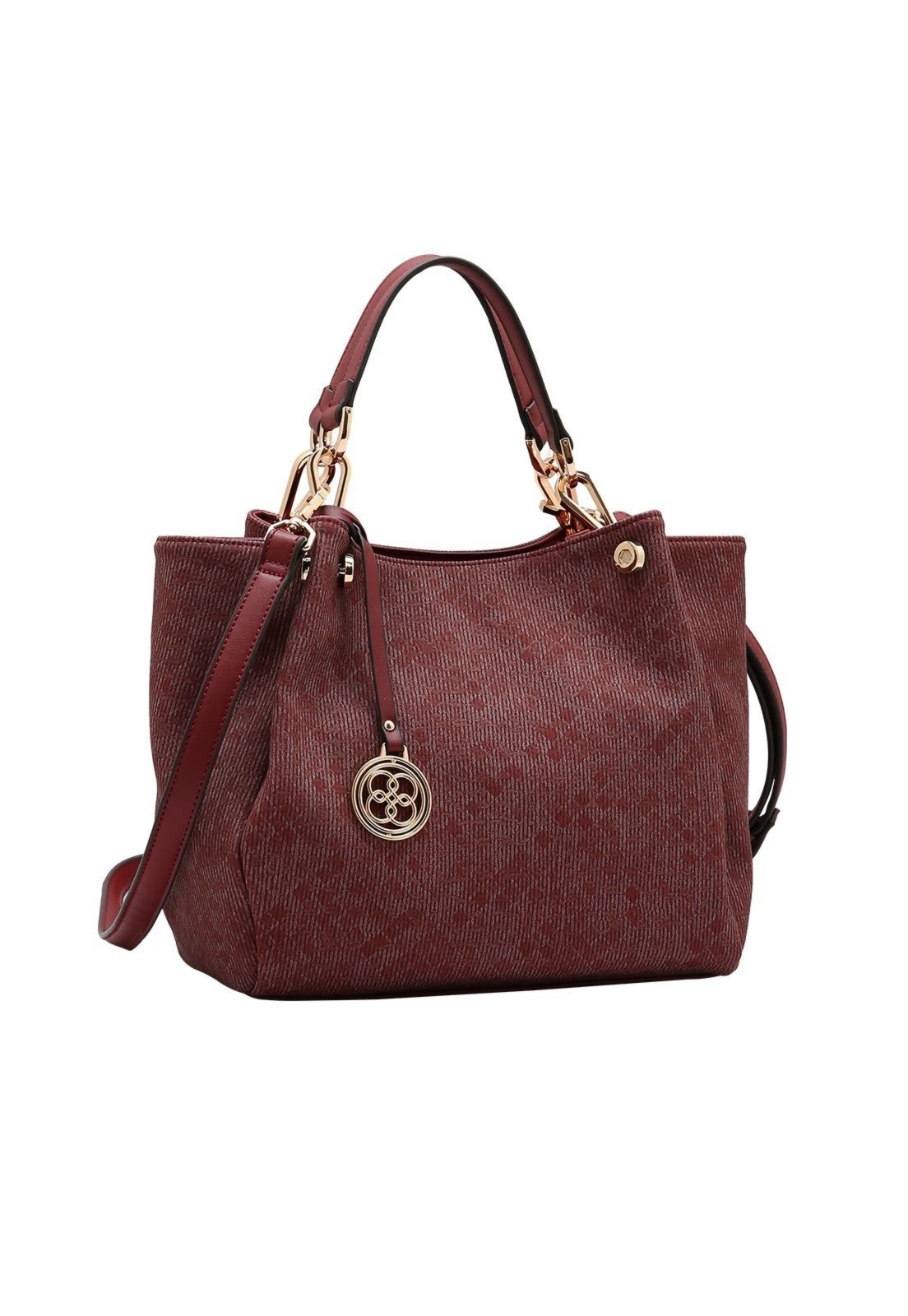 Bolsa Feminina Chenson Confort Chic Tote 3485436 Vinho