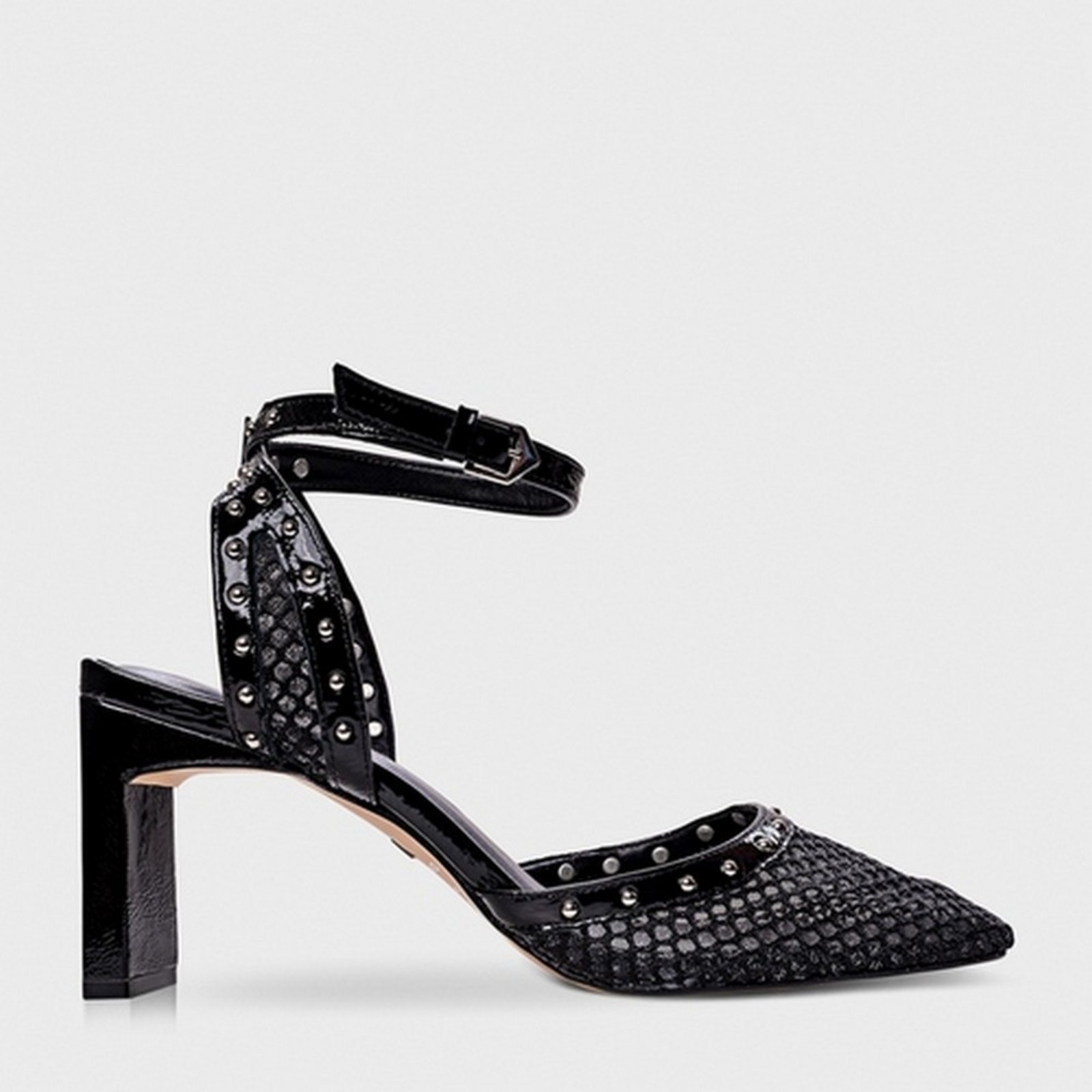 Vista 2 Scarpin Slingback Carrano 417019 preto Carrano preto