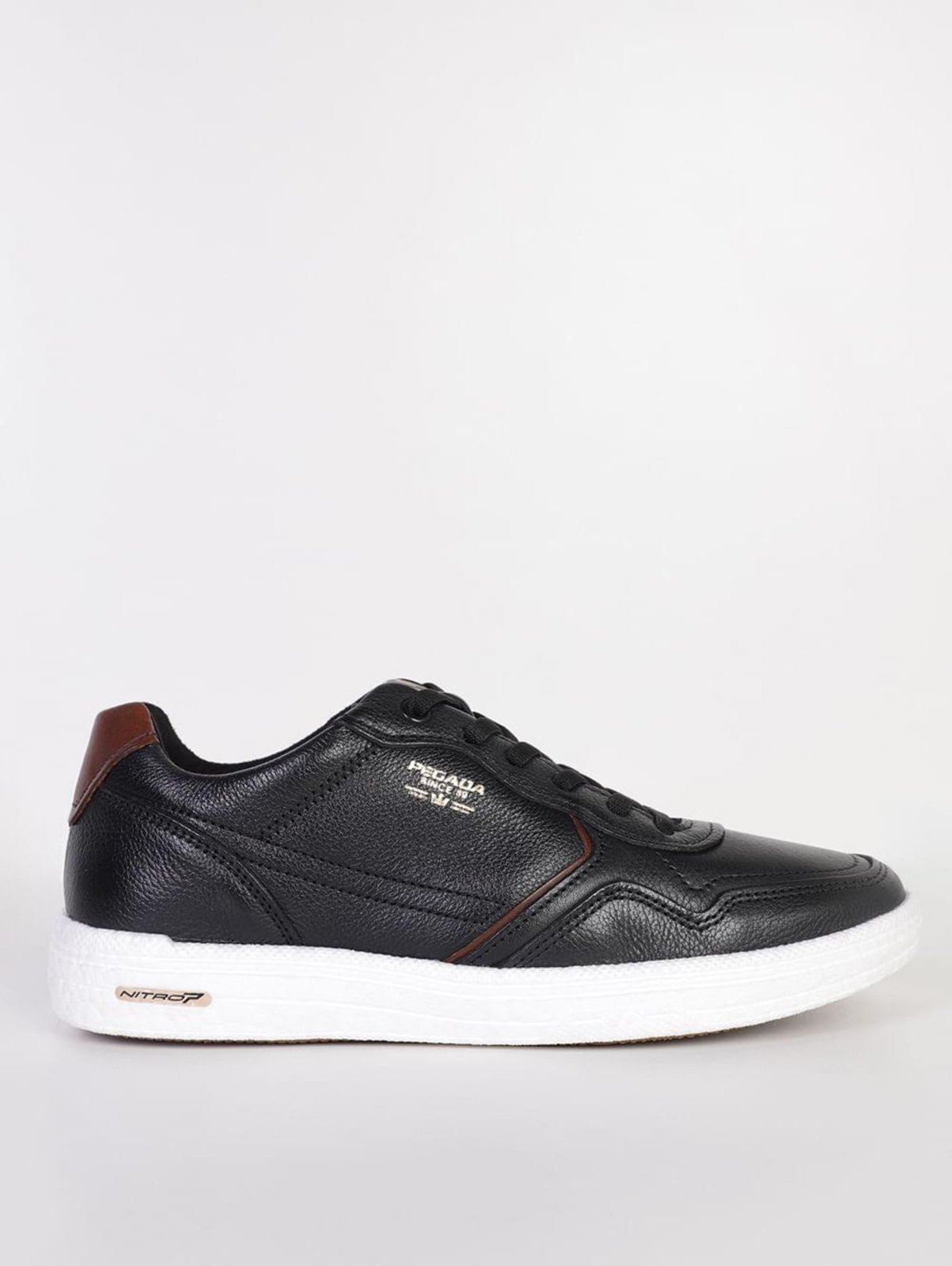 Vista 2 Sapatênis Boost Pegada Masculino BRANCO preto PEGADA preto